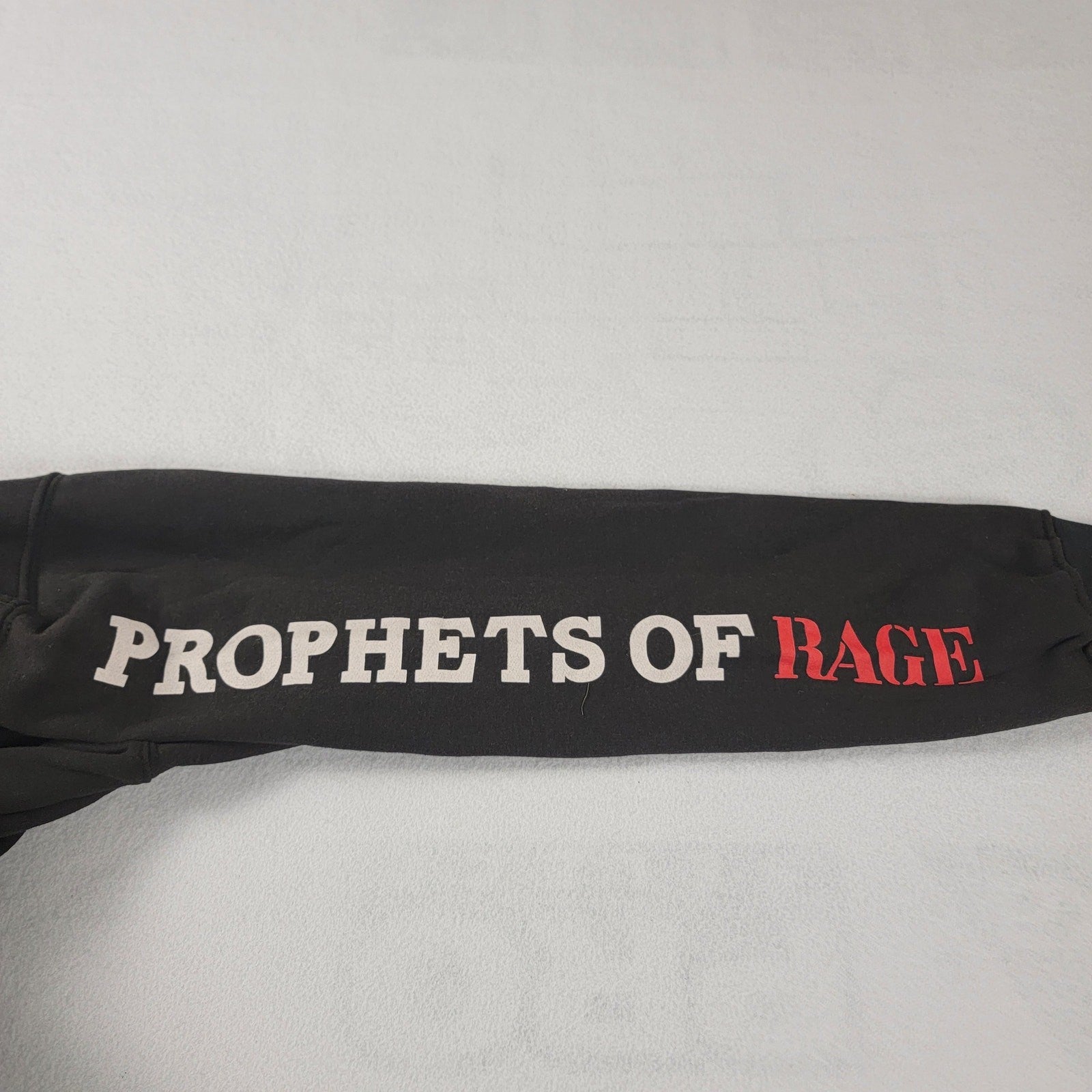Prophets of Rage 2018 Tour Hoodie Black Mens Sz L