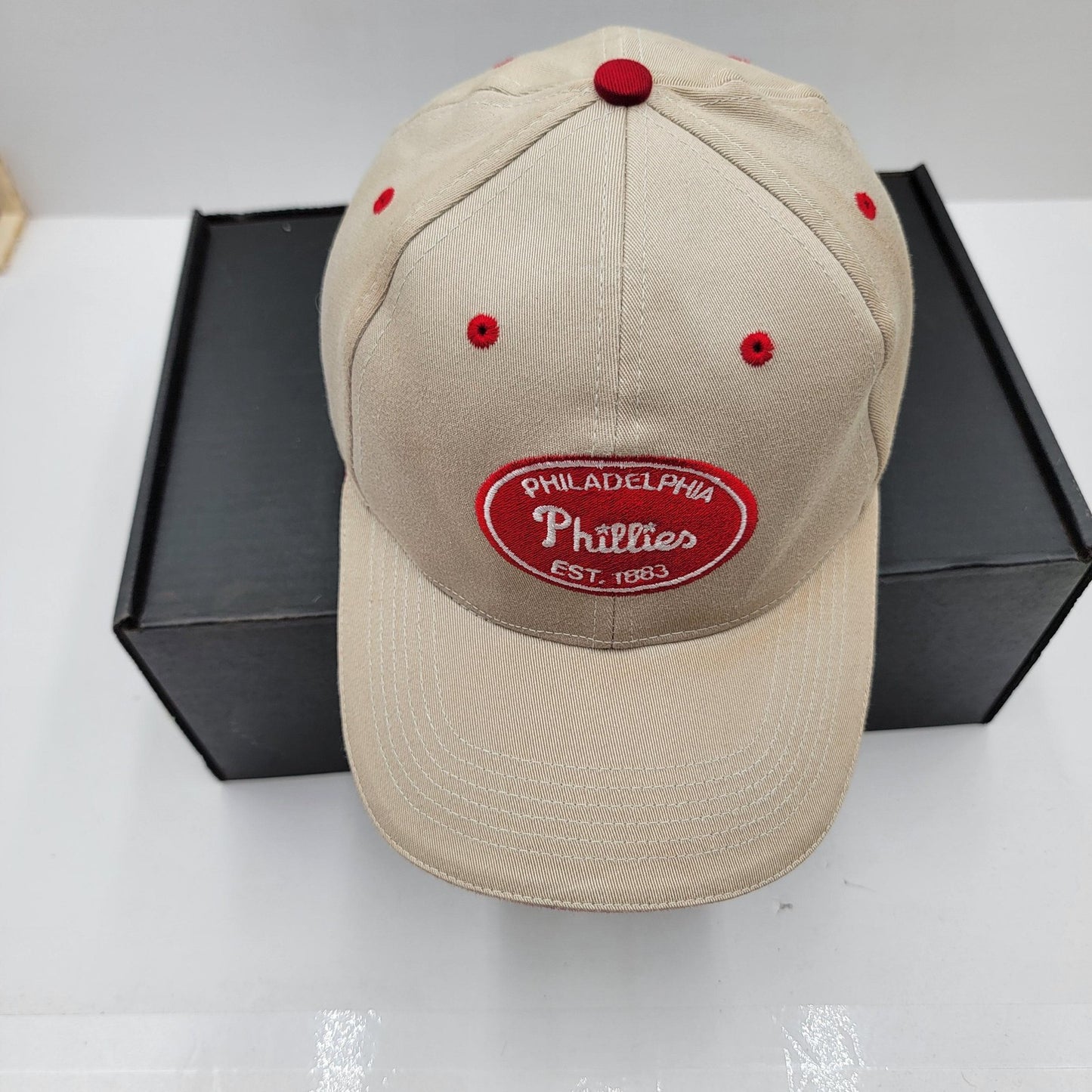 Philadelphia Phillies Cap Strap Back Mens  MLB Baseball Plymouth Chrysler Jeep6