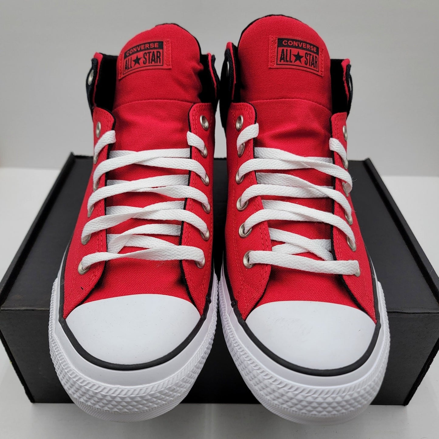 Converse CTAS High Street Mid Red Black - Men's Size 13 - New2