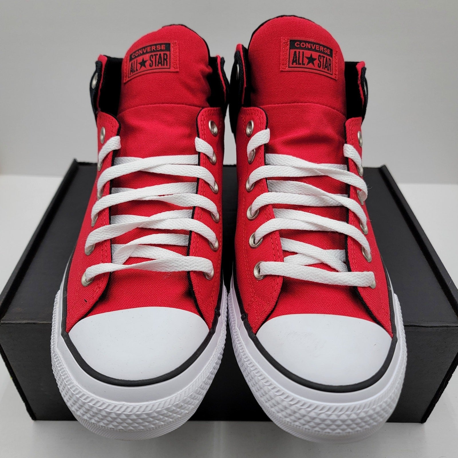 Converse CTAS High Street Mid Red Black - Men's Size 13 - New2