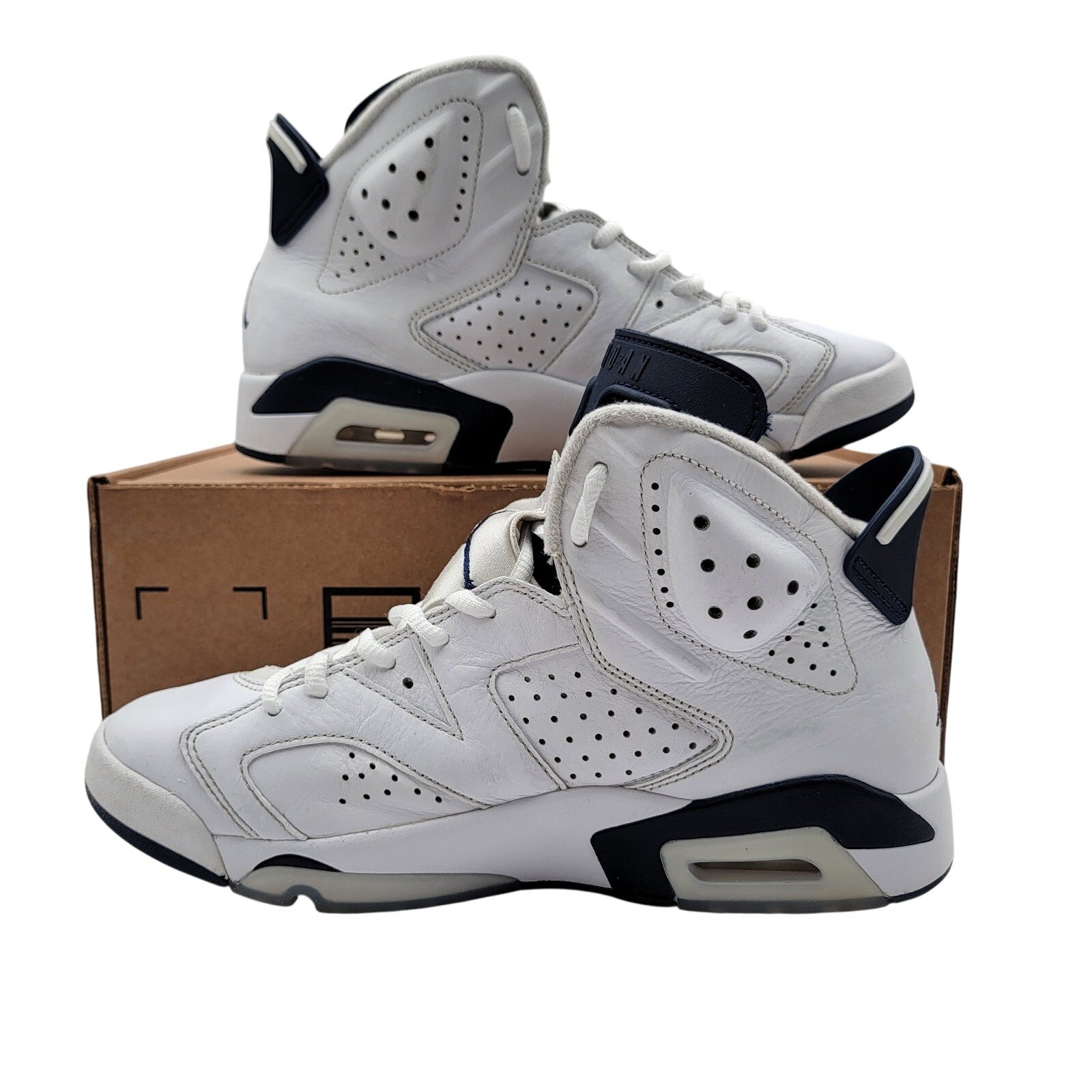 Nike Air Jordan 6 Retro 'Midnight Navy' 2022 Mens Sz 9 CT8529-141