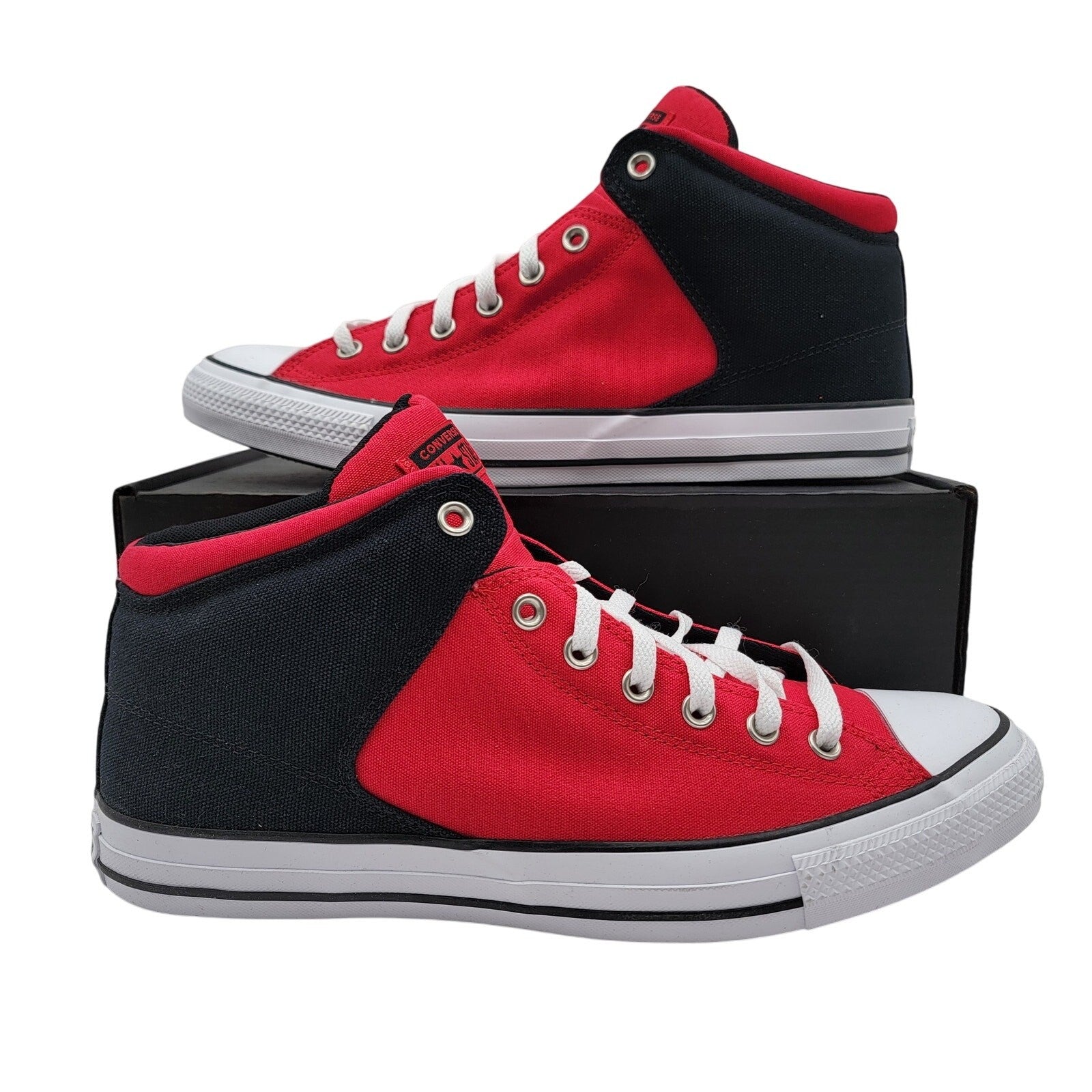 Converse CTAS High Street Mid Red Black - Men's Size 13 - New0