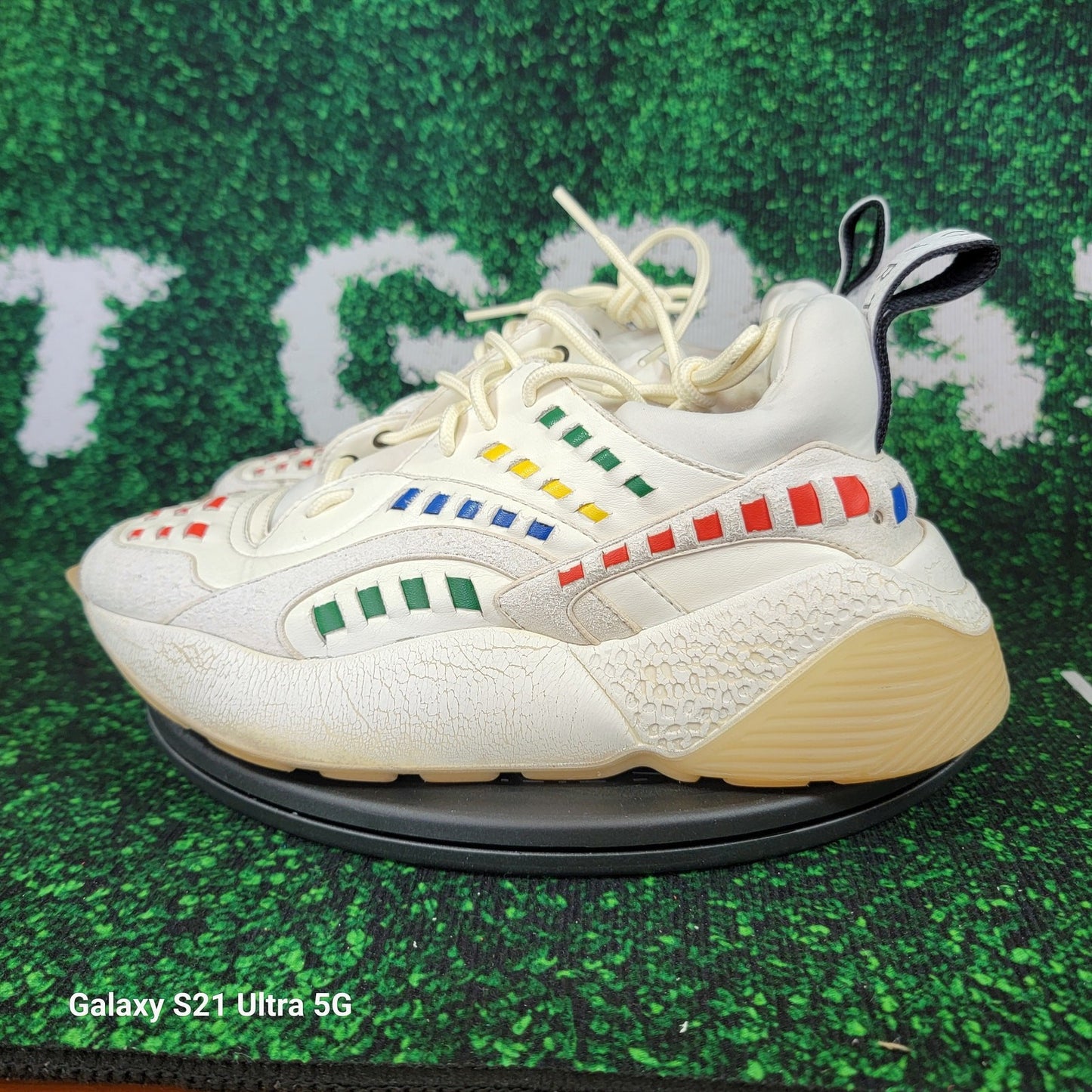 Stella McCartney Eclypse MultiColor Sneaker Italian Sz 38 Sz 7.5W