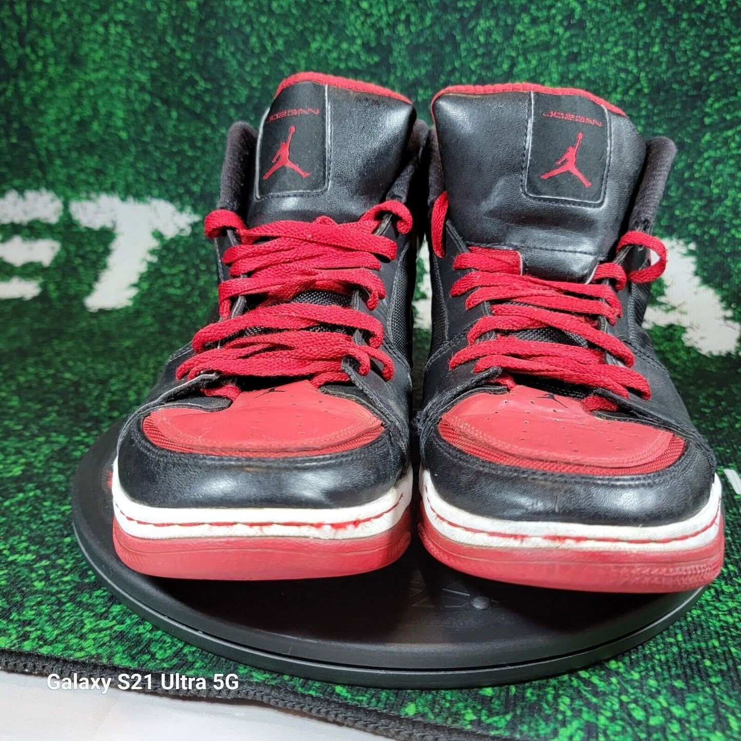 NIKE Air Jordan Old School 2 Size 11.5 Bred Toe Red and Black RARE4