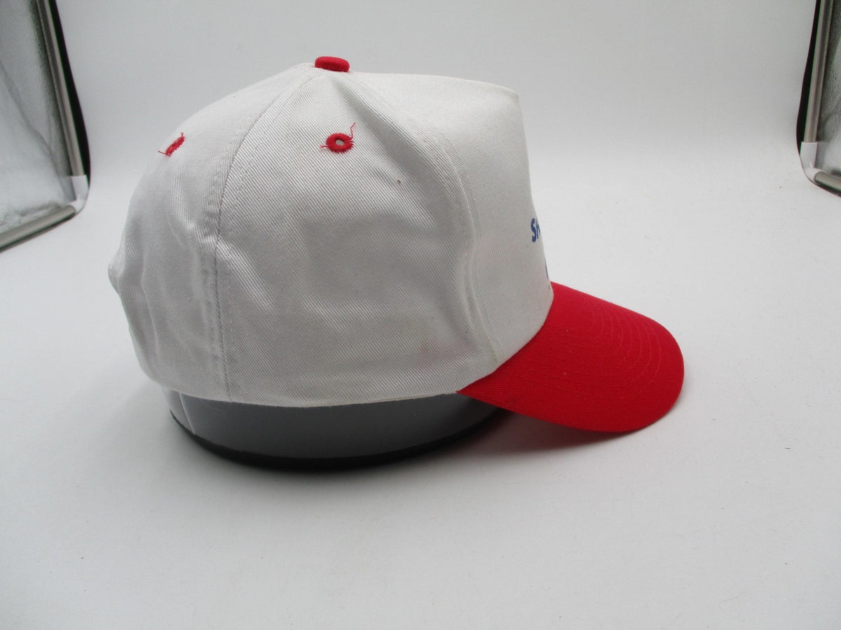 Sherwin-Williams Hat Cap Snap Back Mens One Size White Red Paint Logo Promo6
