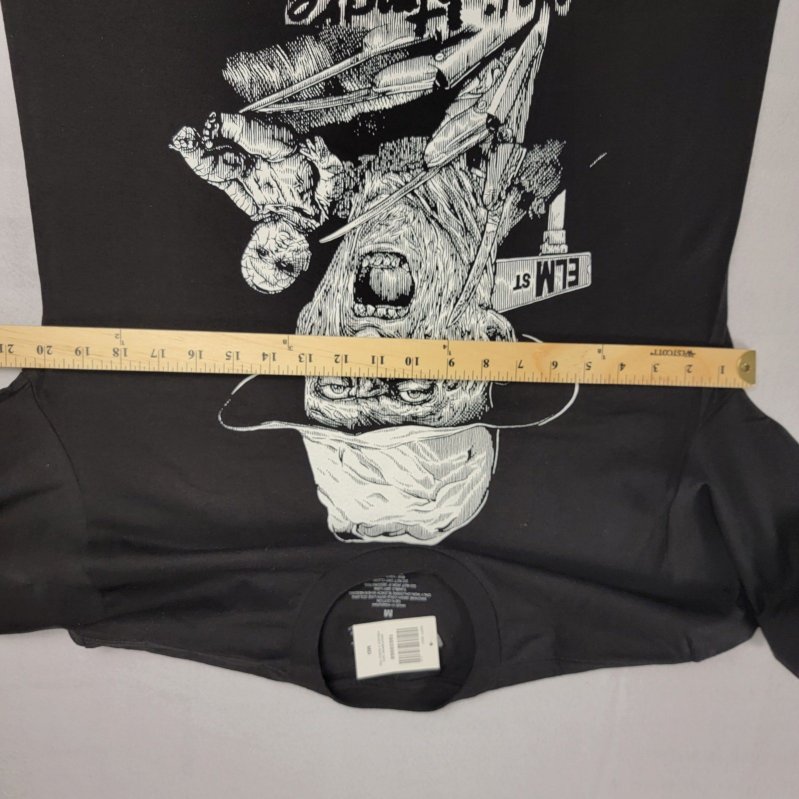 Mens Hot Topic Nightmare on Elm Street Tee Black Sz M NWT