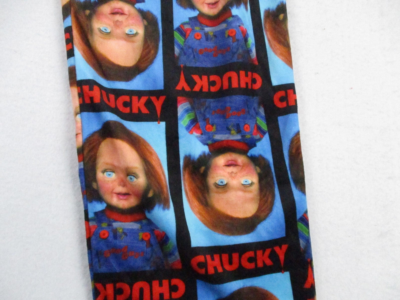 Chucky Sleep Pants Mens Small Blue Fleece Lounge Pajama Horror Childs Play 12553