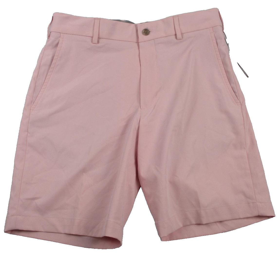 Walter Hagen Shorts Mens 30 Pink Tulip Performance 11 Golf 9 Inseam Stretch 12240