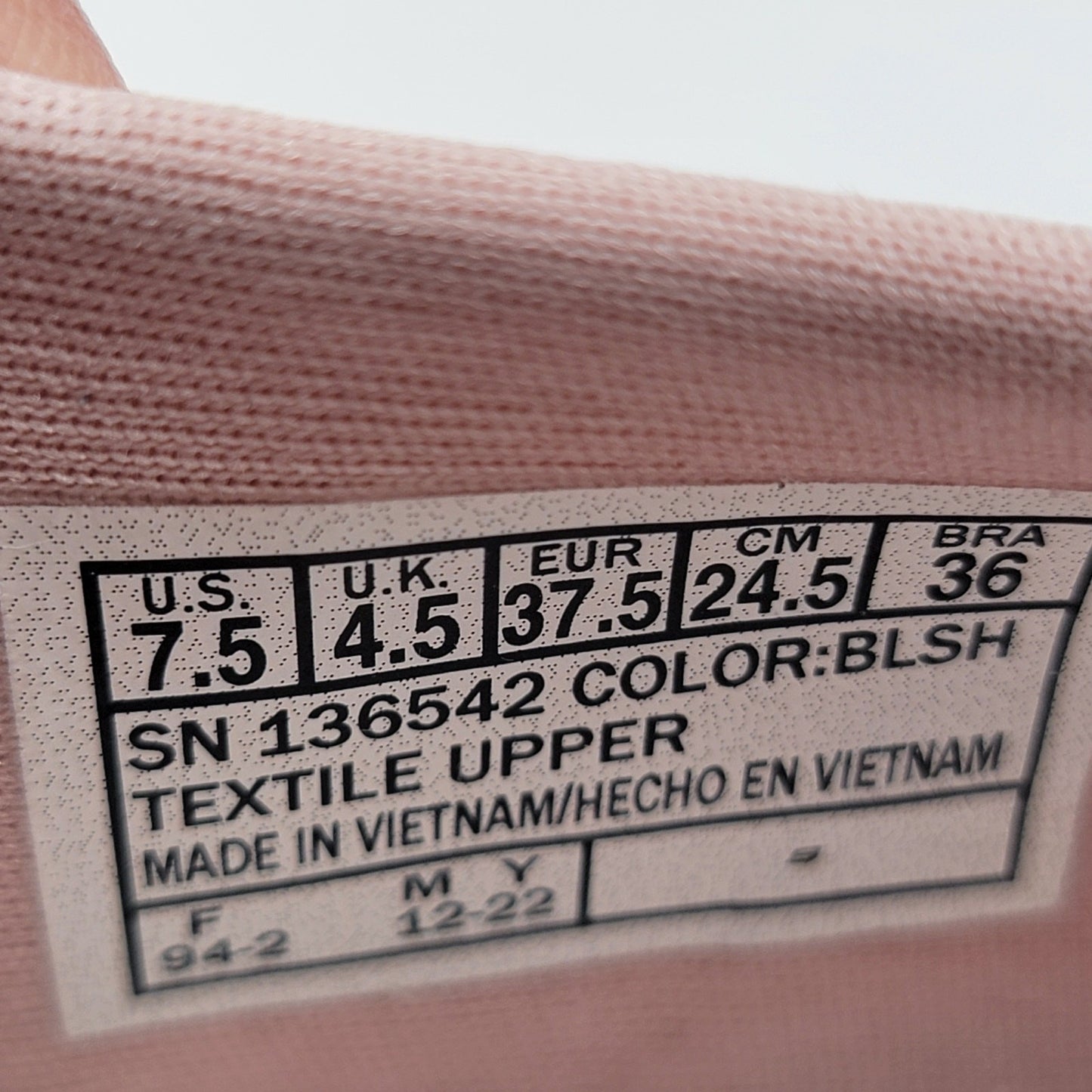 Skechers Wmns On the Go Flex Astonish Sz 7.5 Pink/Wht 1365425