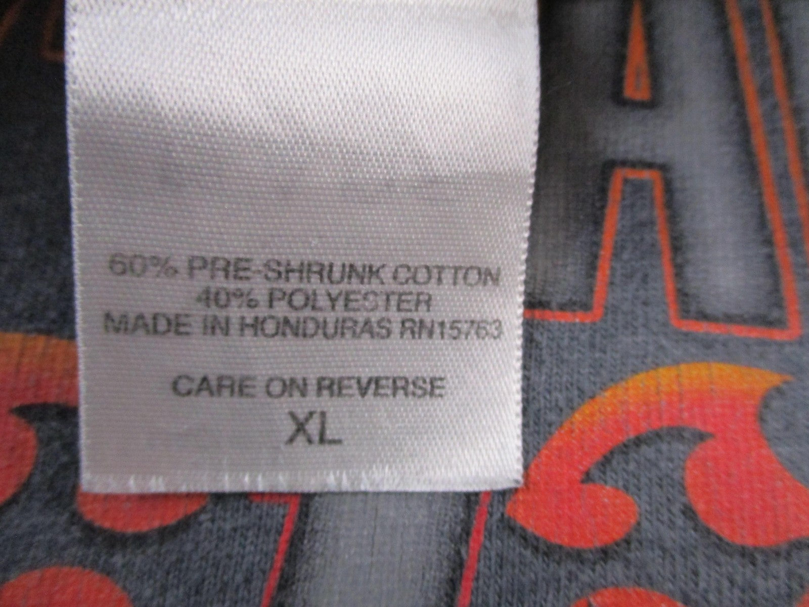 Harley Davidson Beijing China Flame Sleeve Hanes Beefy Long Sleeve XL 15542