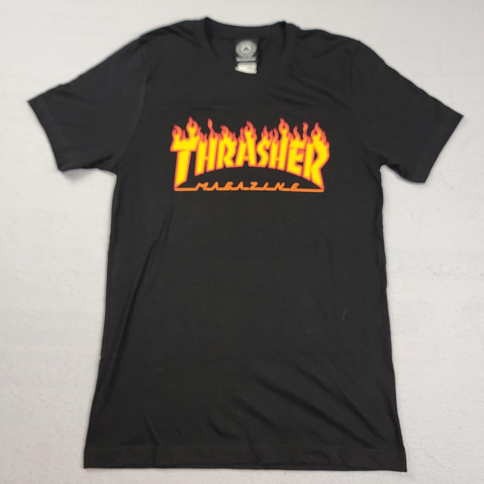 2 Pack Black Thrasher & Blue Champion Shirt Mens Small Skateboard Tee