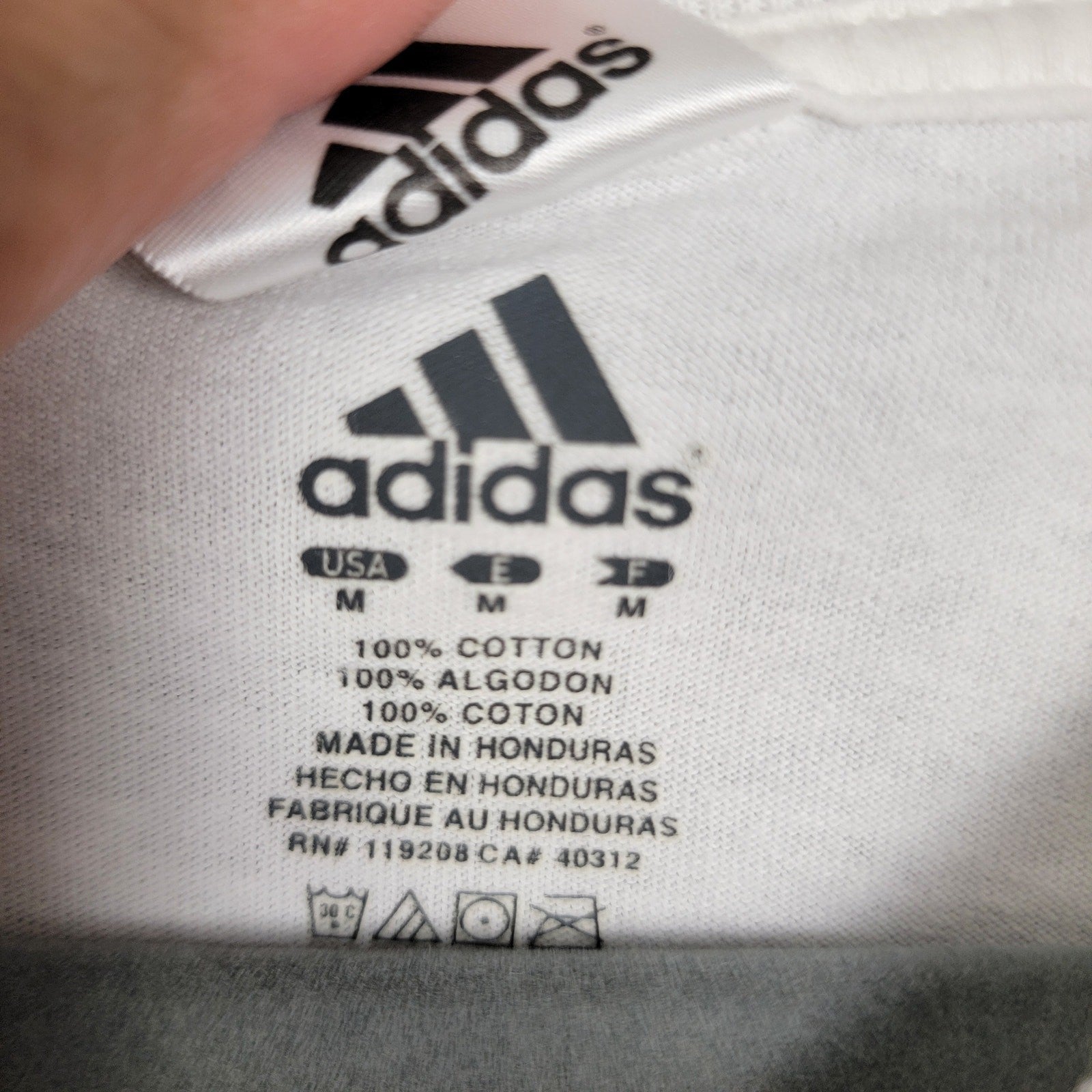Adidas Germany 2010 FIFA World Cup Tee White Men’s M 00235