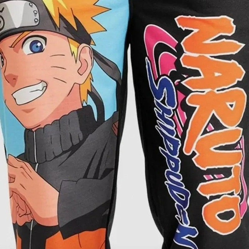 Naruto Shippuden Men's Jogger and Sleep Lounge Pants Sz XL2