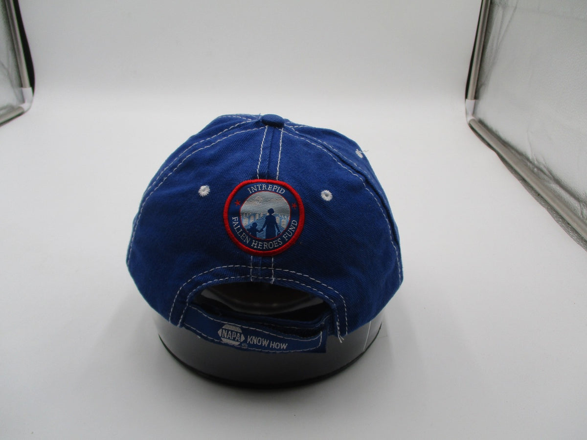 Ron Capps NAPA Racing Hat Cap Strap Back One Size Blue NHRA Drag Racing Mens6