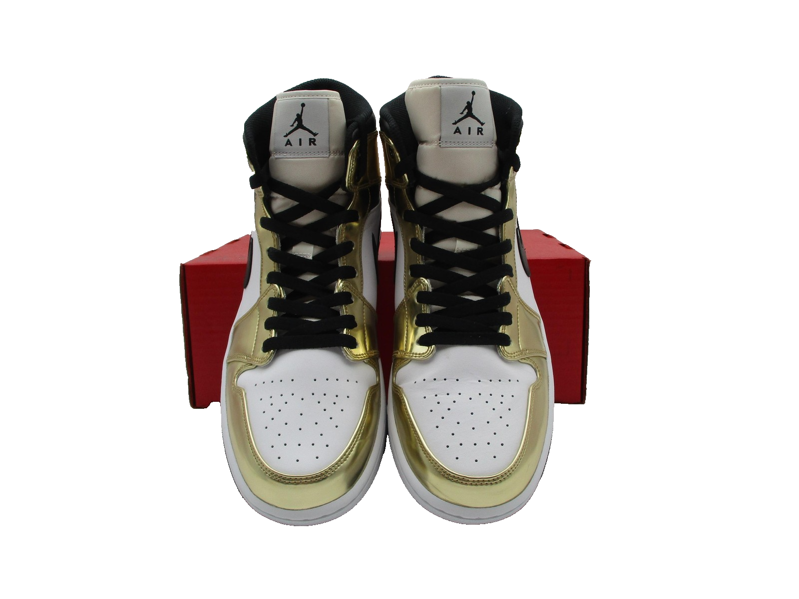 Nike Air Jordan 1 Mid SE Metallic Gold Shoes Men's Size 12 DC1419-700 1F84
