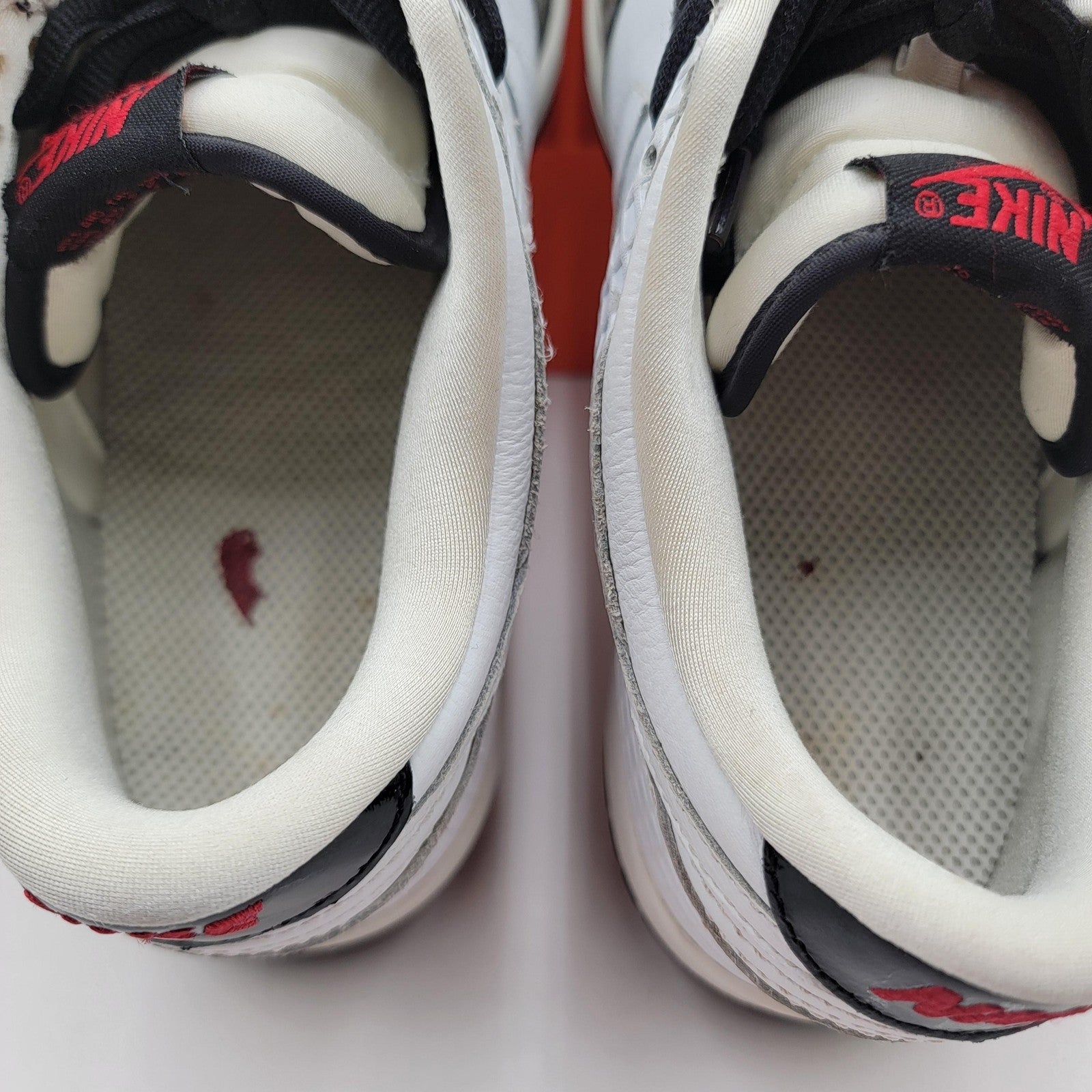 Nike Dunk Low Premium Shoes Mens Size 10.5 White Black Patent Leather 3076961136