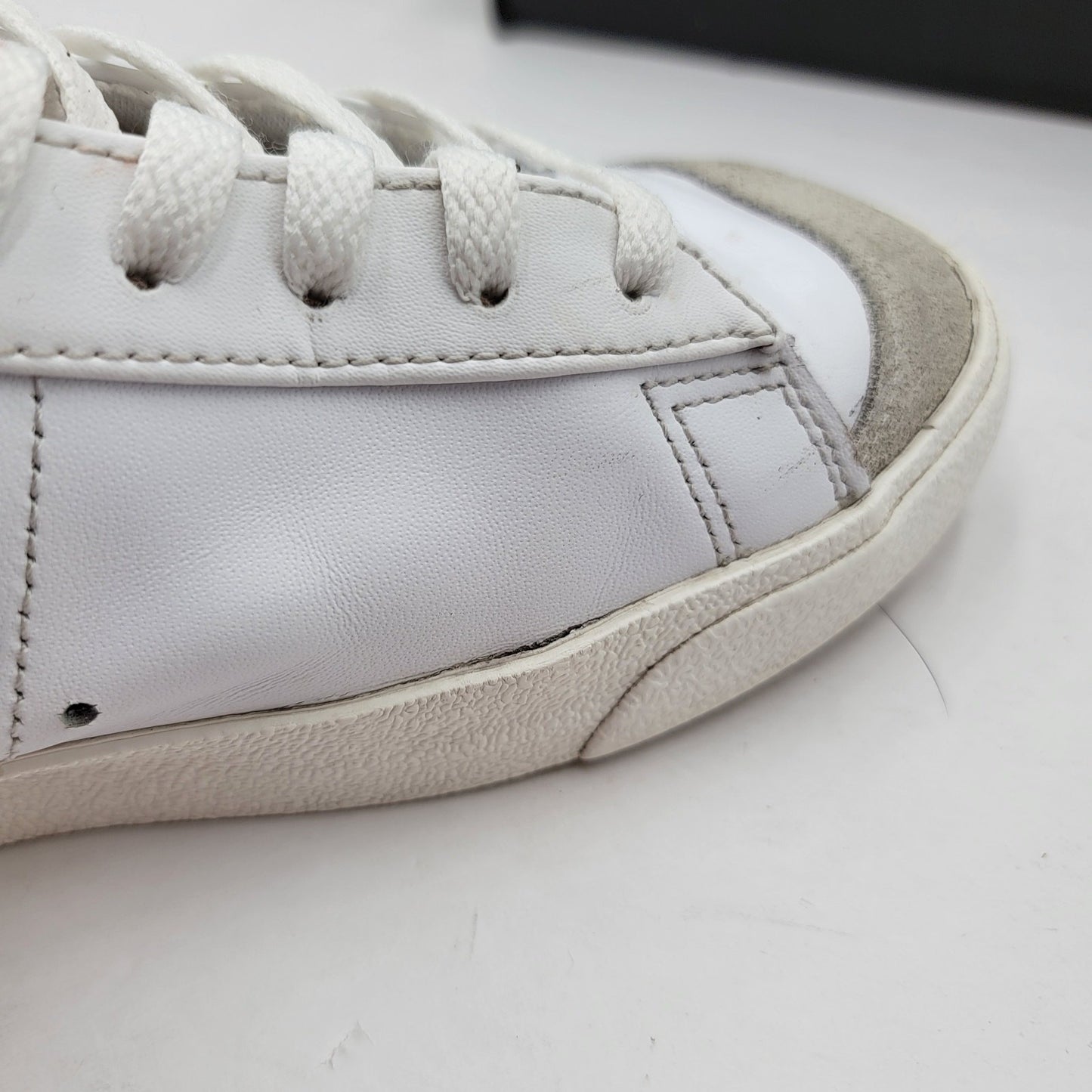 Nike Blazer Mid '77 Vintage White Black Men's Size 11.5