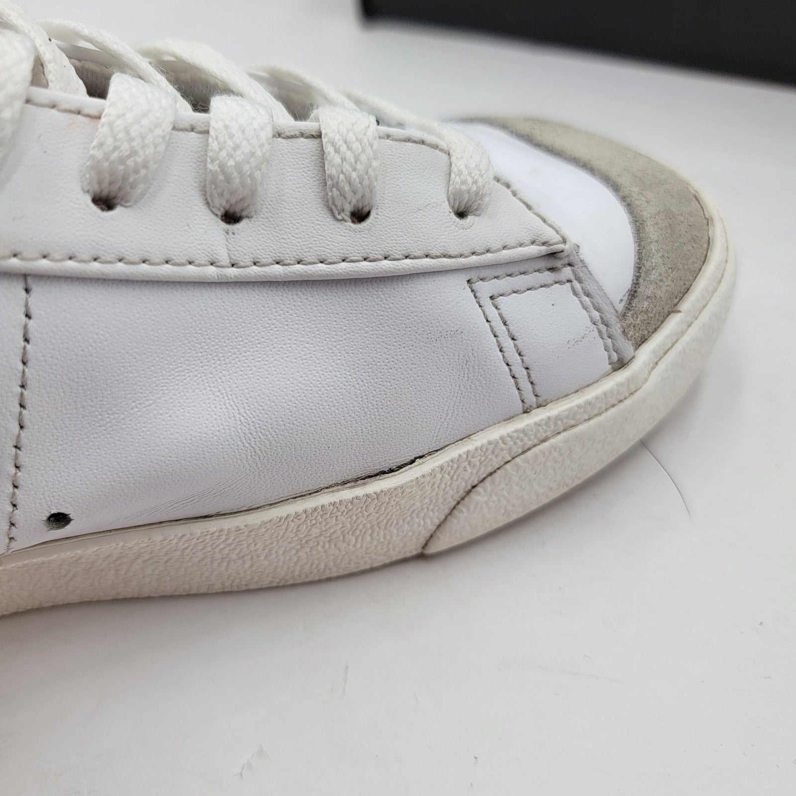 Nike Blazer Mid '77 Vintage White Black Men's Size 11.5