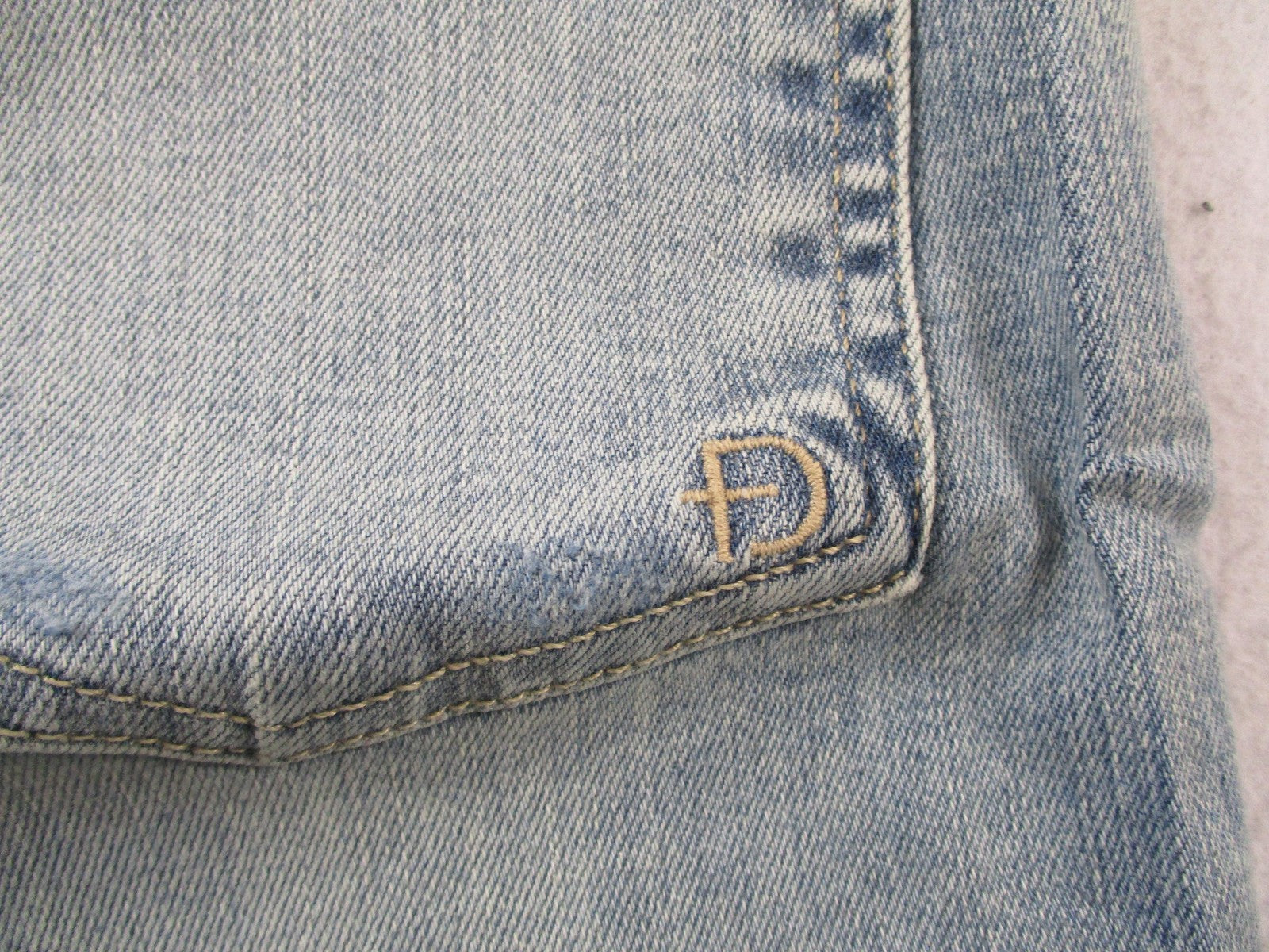 Fidelity Stevie Jeans Womens 26 Blue Slim Straight Slit Hem Daytona Wash 144810