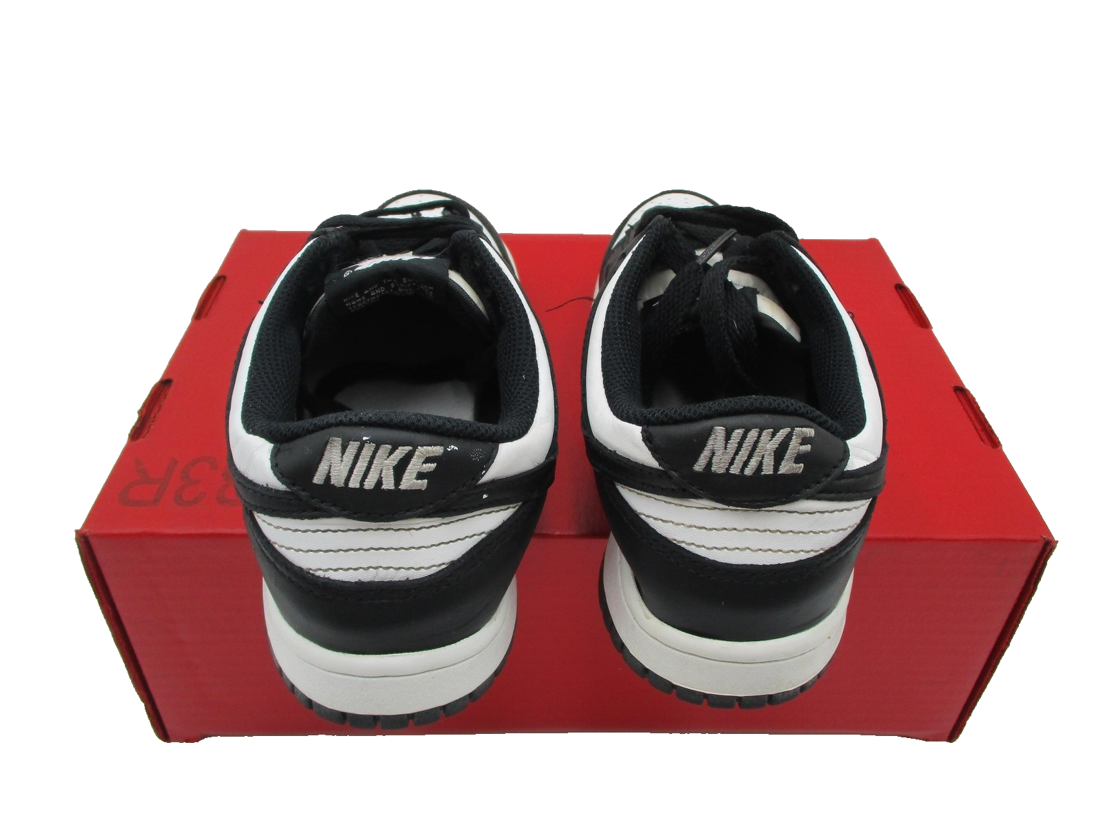 Nike Dunk Low Youth Size 5Y Black White Retro Panda GS Sneakers CW1590100 (1E6)6