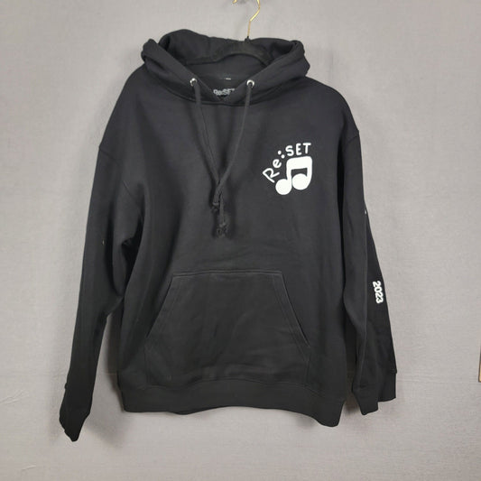 Re:Set Music Festival Black Pullover Hoodie - Size L