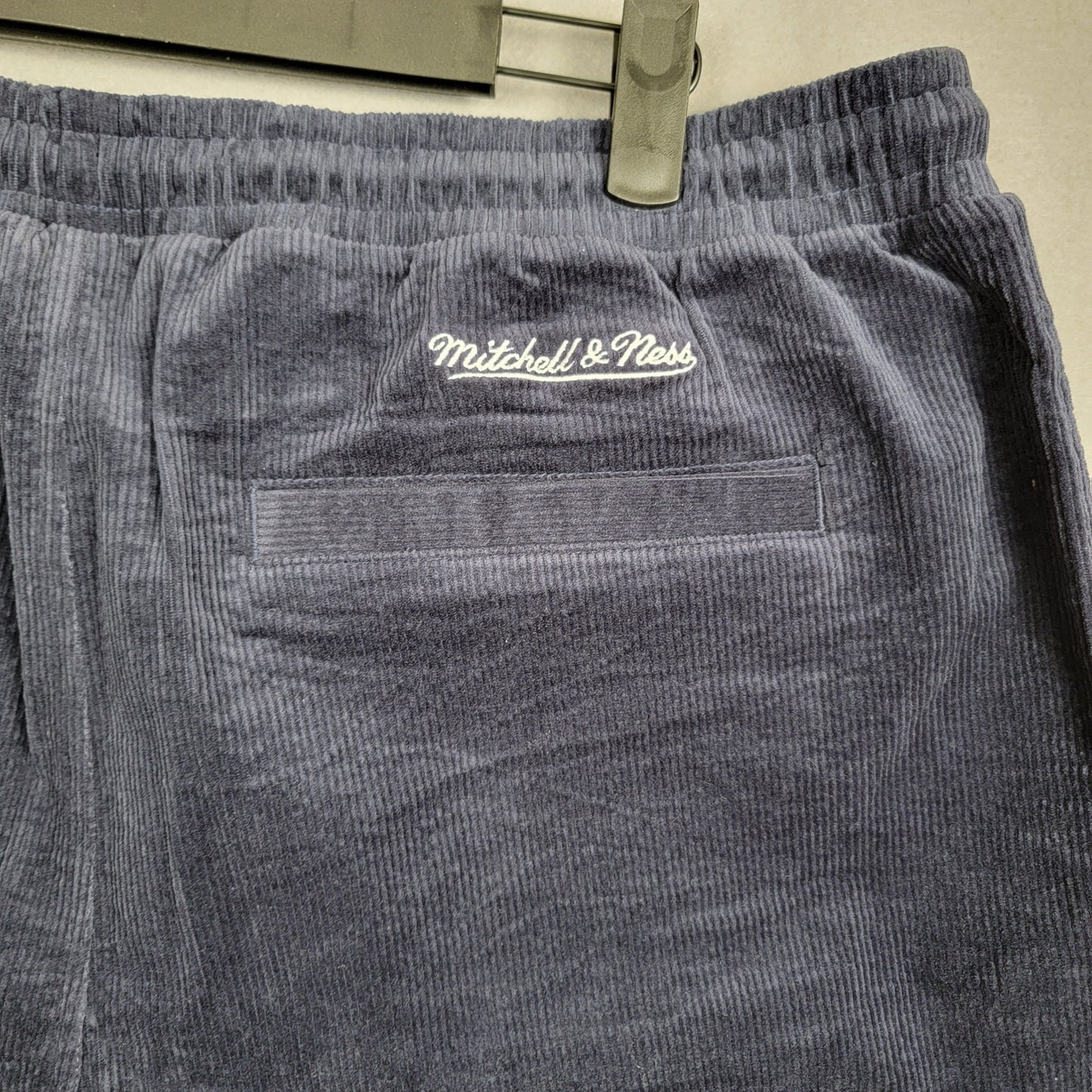Mitchell & Ness Lakers Comet Shorts Midnight Navy Corduroy XL New