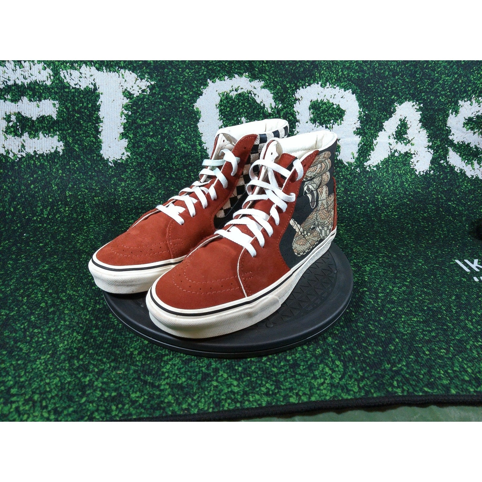 Vans Sk8Hi 'Desert Snake' Sz 9.5 VN0A7Q5NB6K