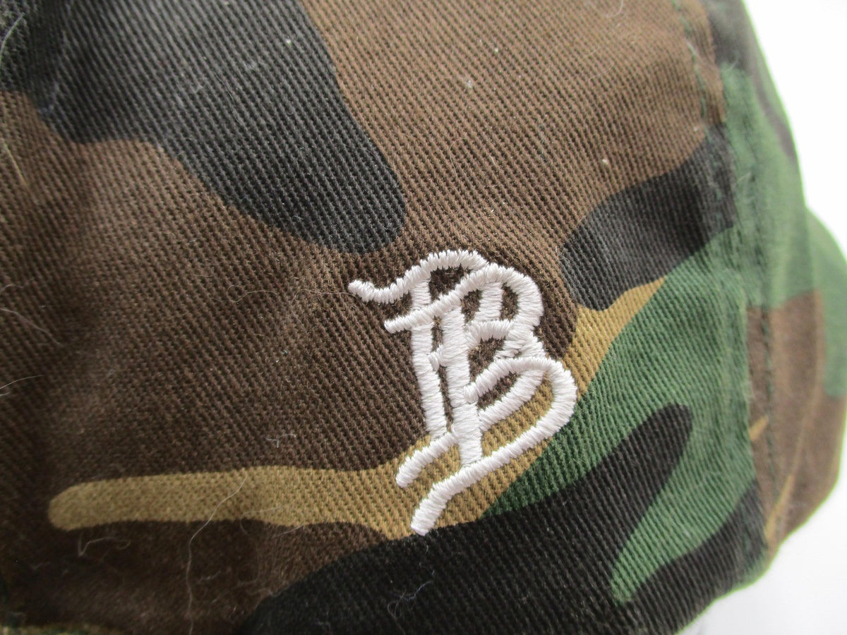 Branded Bills Florida Hat Cap Snap Back Mens One Size Green Camo State Patch USA3
