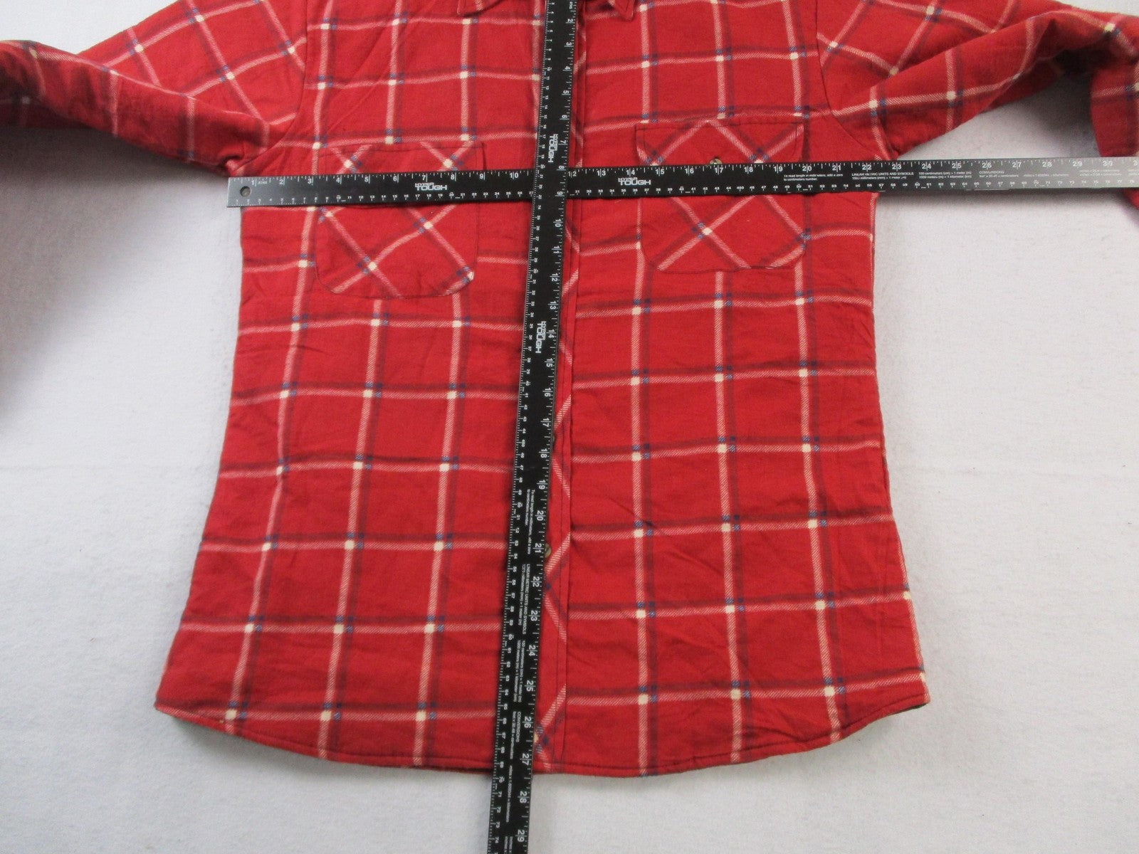 Northwest Territory Shacket Men's Medium Red Plaid Quilted Flannel Outdoor 14828
