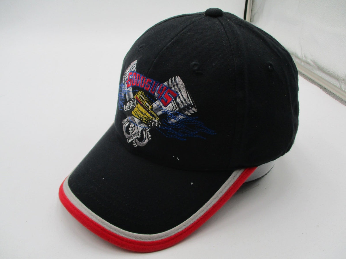 Goodguys Hat Cap Snap Back Mens One Size Black Hot Rod Car Embroidered Graphic3