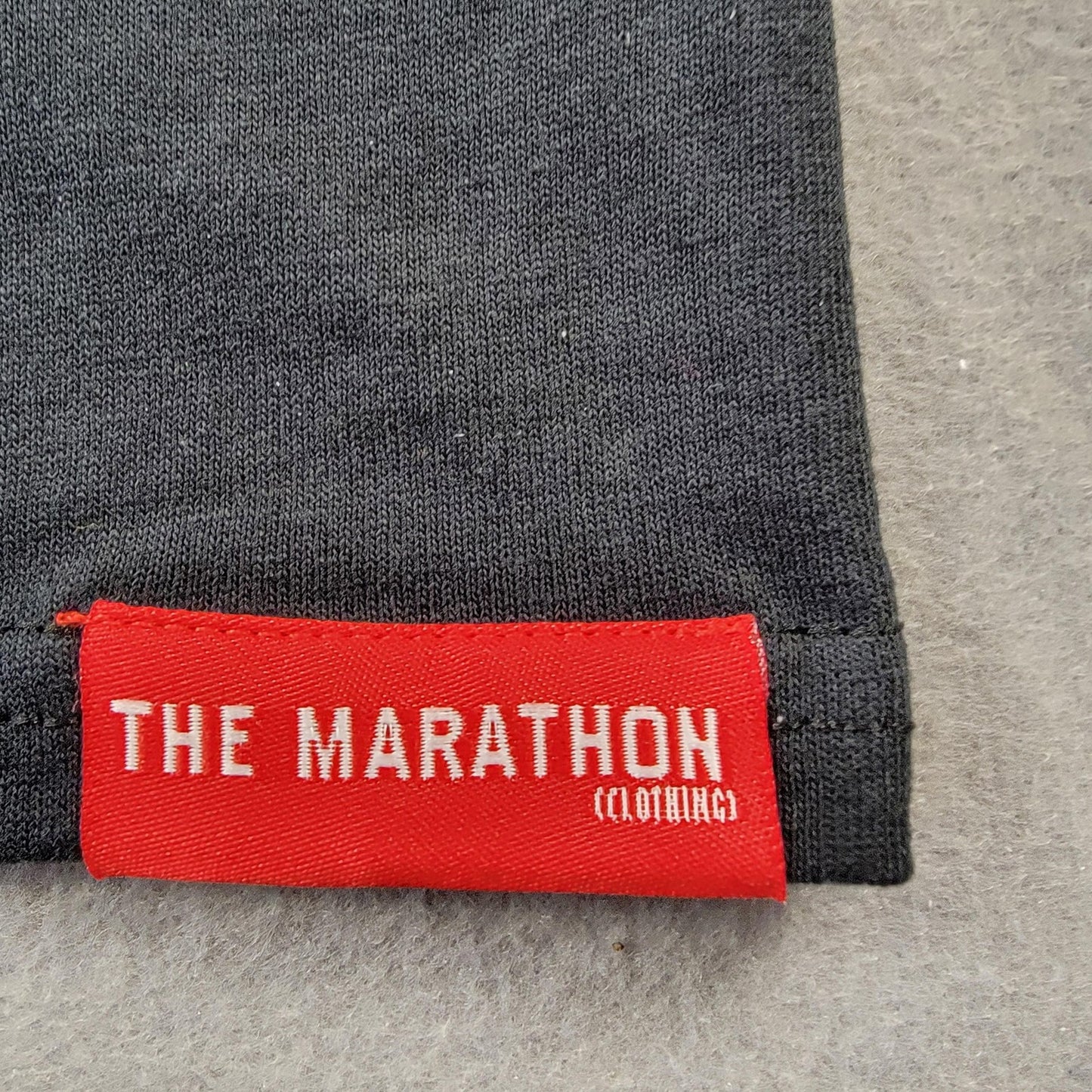 The Marathon Clothing TMC Shirt Mens Small Black Flag Graphic Tee Streetwear5