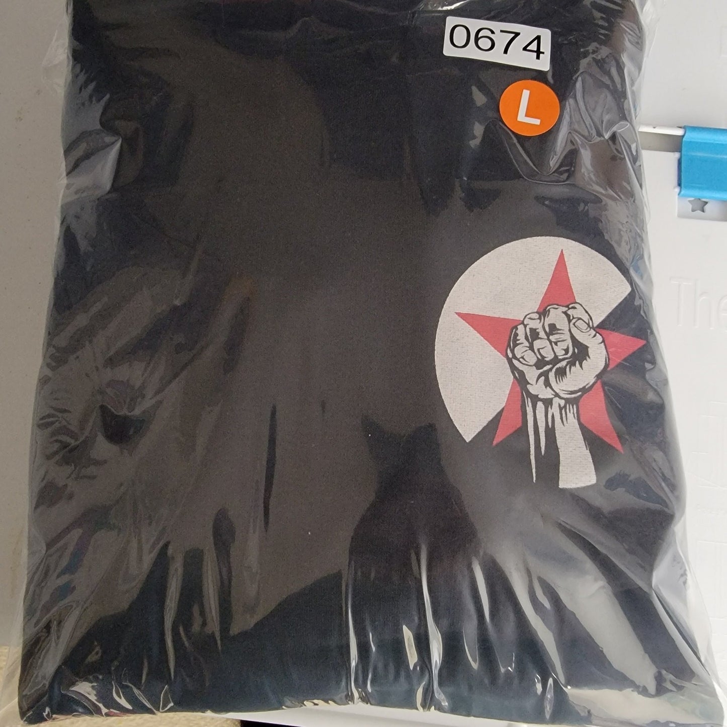 Prophets of Rage 2018 Tour Hoodie Black Mens Sz L