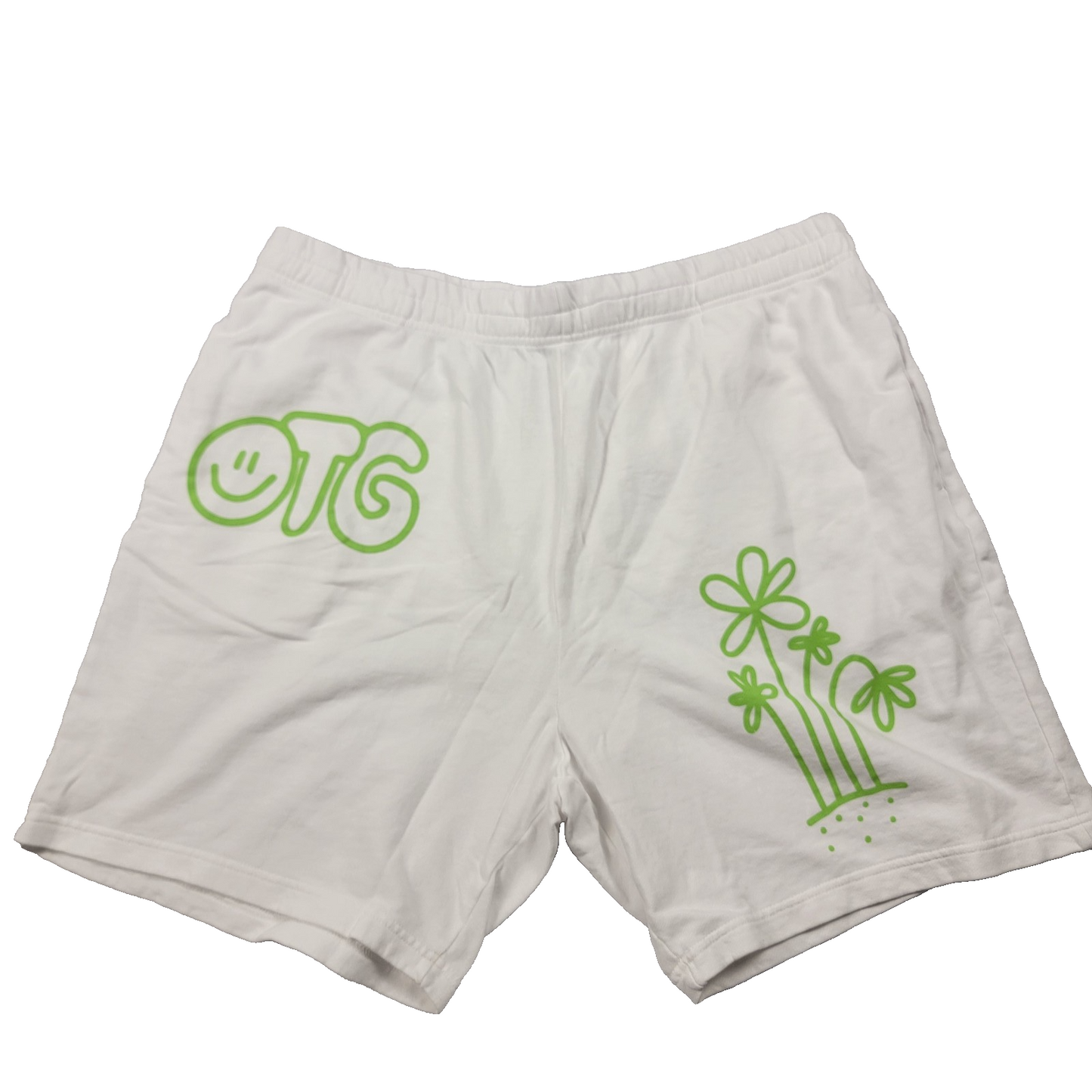 John Summit Shorts Mens 'White What A Life' Absolute Merch Lounge New With Tags