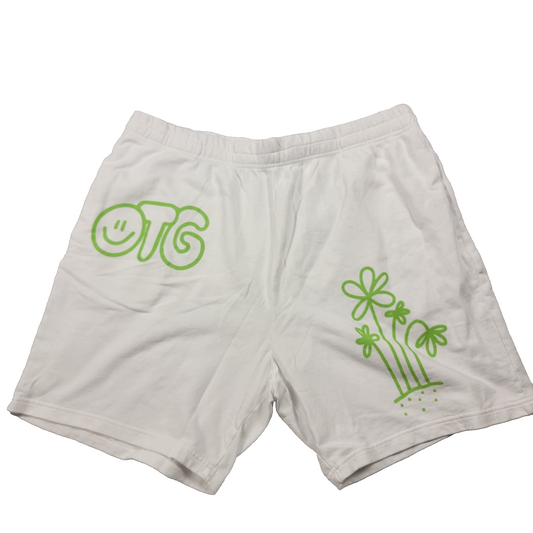 John Summit Shorts Mens 'White What A Life' Absolute Merch Lounge New With Tags