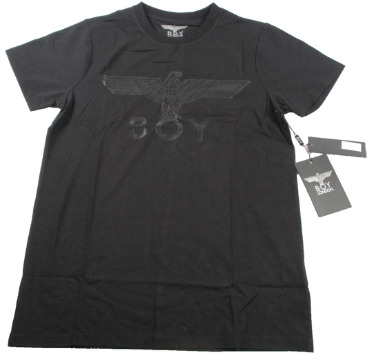 Boy London Shirt Men Small Black Eagle Logo Stretch Graphic Tee Crewneck 1297980