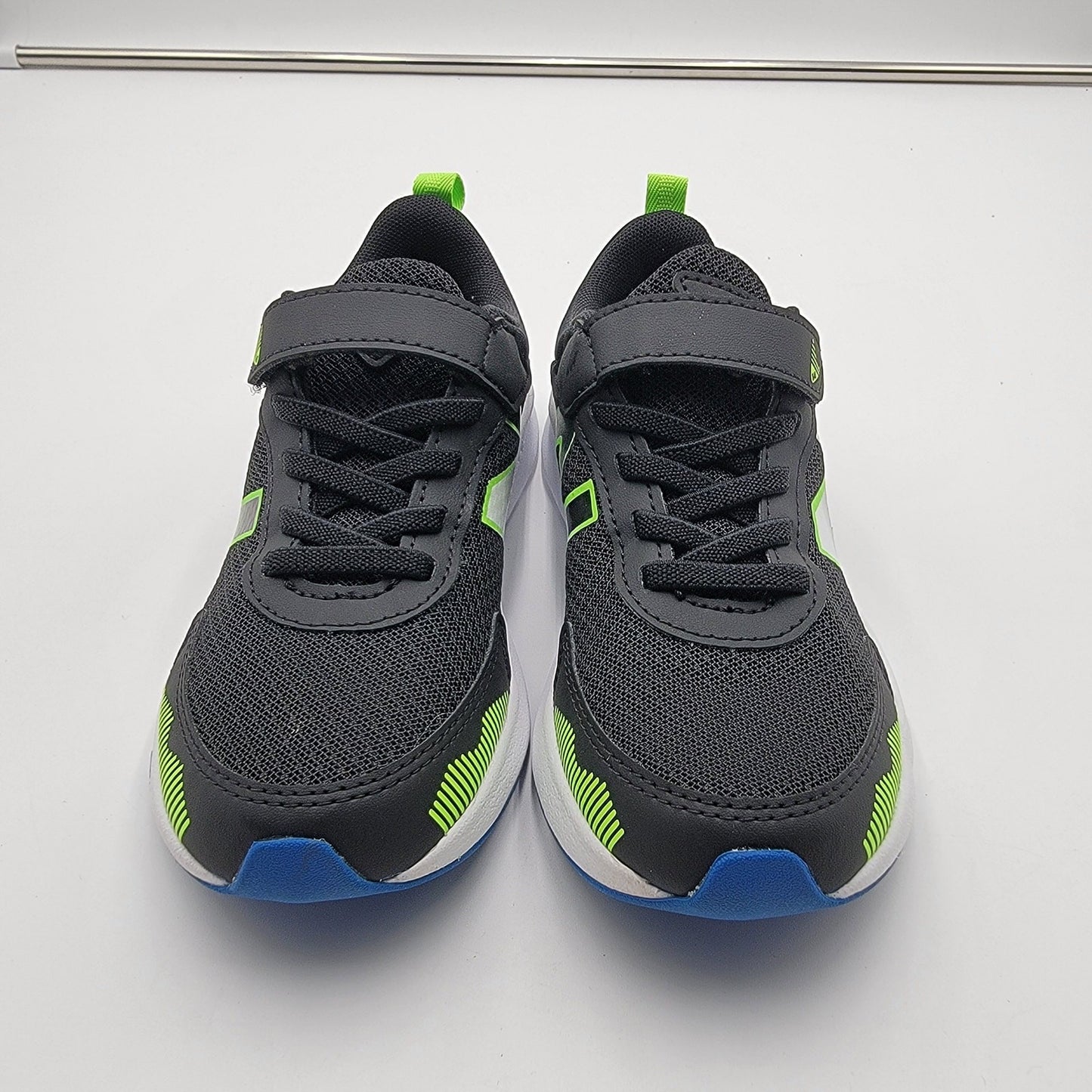 New Balance 545 Bungee Lace Little Kid 'Black Pixel Green' Sz 12