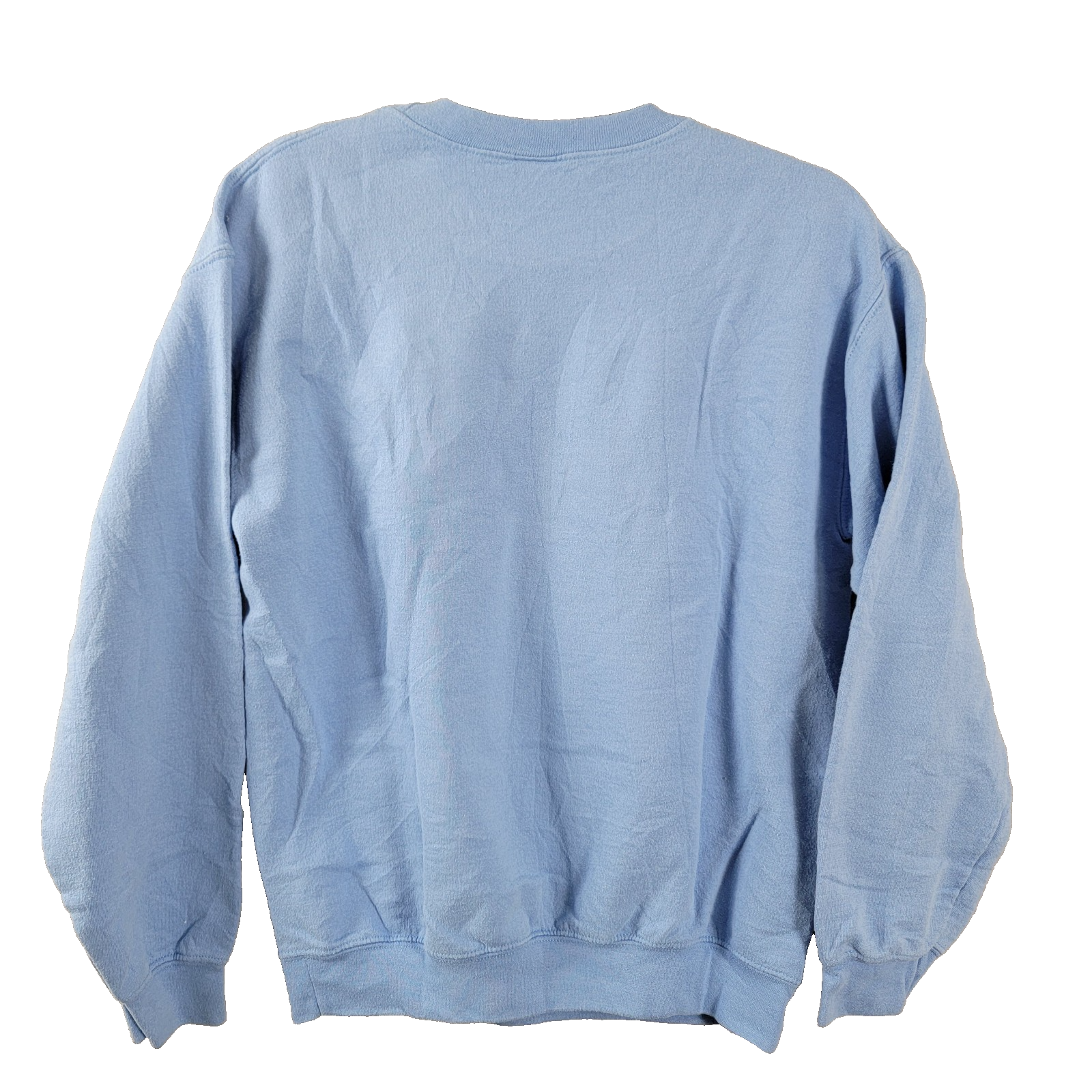 Nike Crewneck Sweatshirt Ice Blue Embroidered Swoosh Preowned Size M