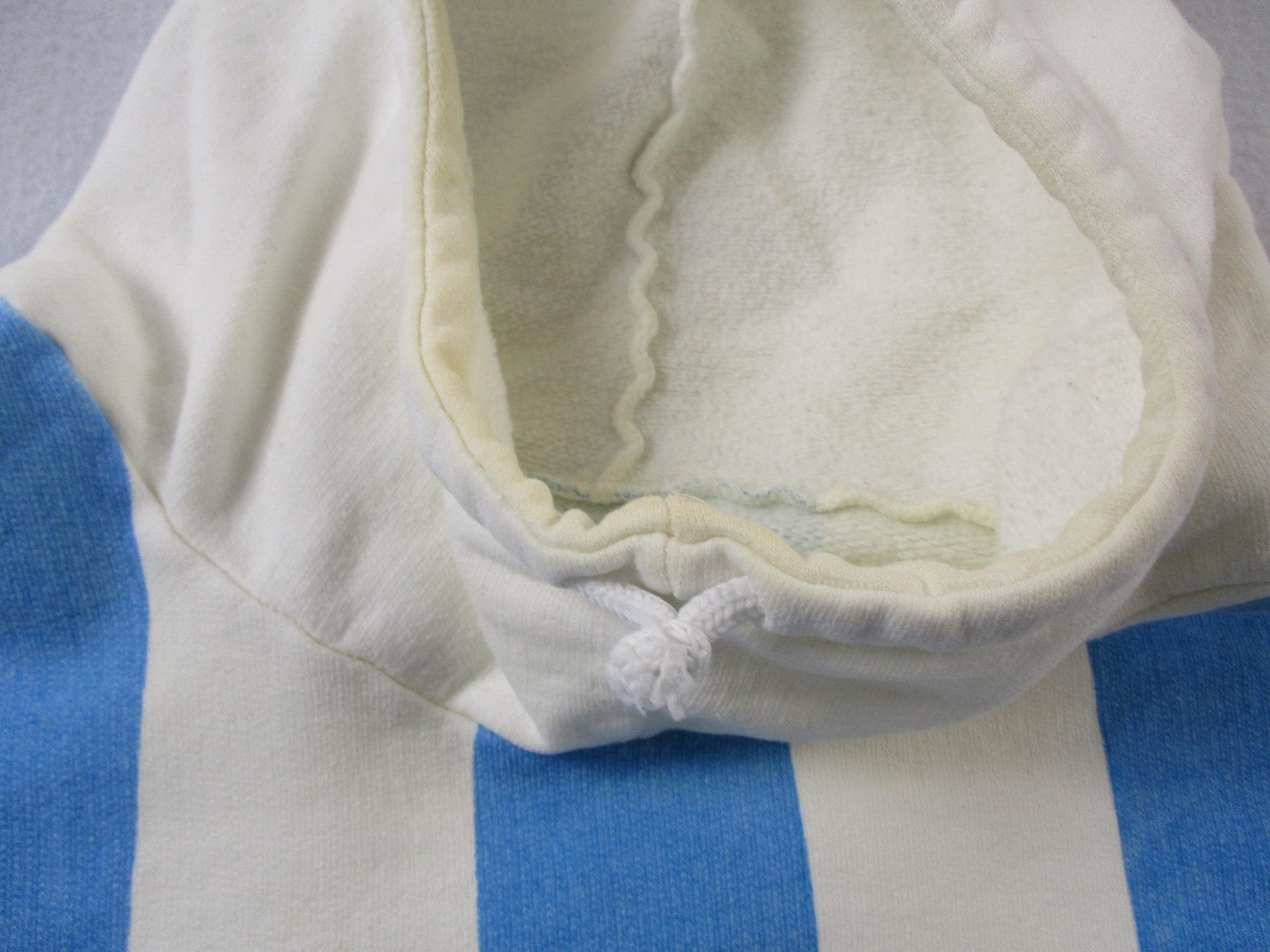 Vintage Argentina Hoodie Mens Medium Blue Stripe Mar Del Plata 95 Panamericanos10