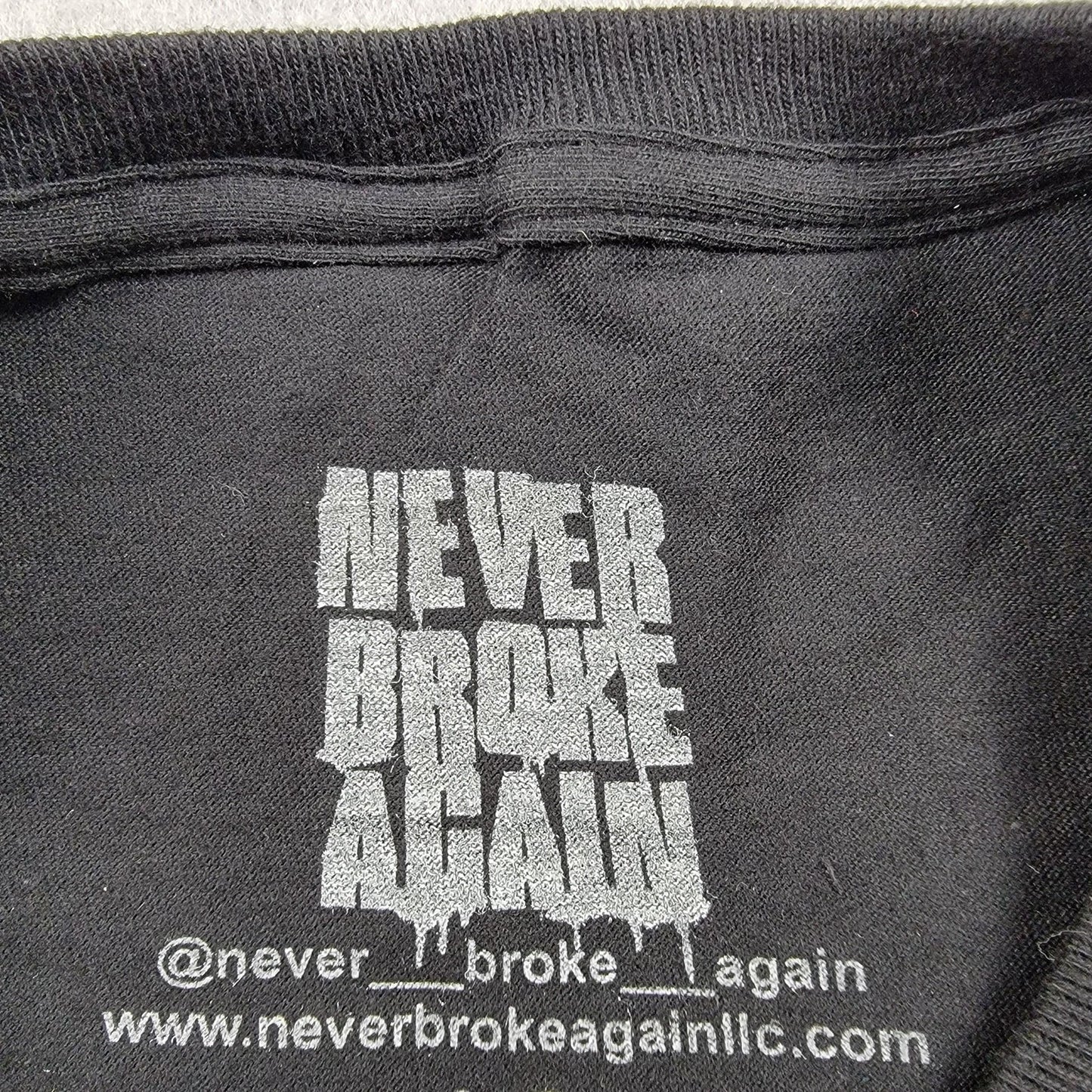Young Boy Never Broke Again Only the Strong Survive Tee Black Sz L3