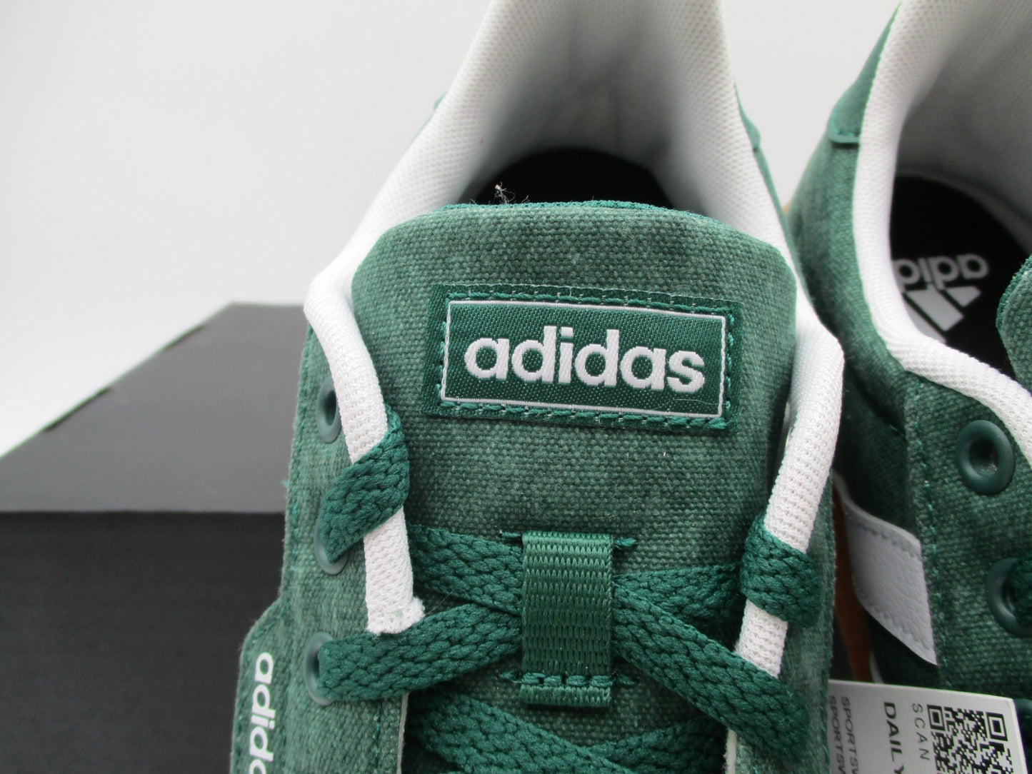 Adidas Daily 3.0 Men’s Sz 7 Green White Gum Casual Sneakers IF7487 Skate Shoes8