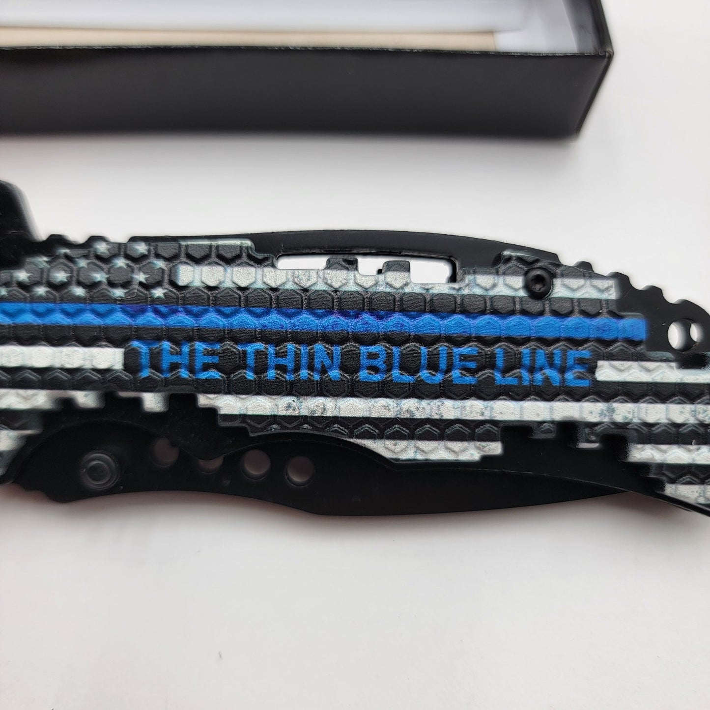 The Thin Blue Line Limited Edition 4.5" Folding Pocket Knife2