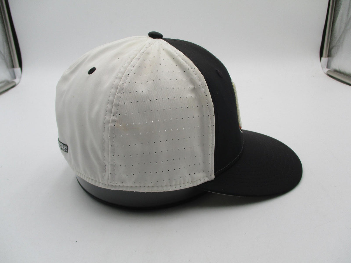 Vintage The Game Pro Furman Hurricanes Paladins AFlex Hat Cap Size M Black/White7