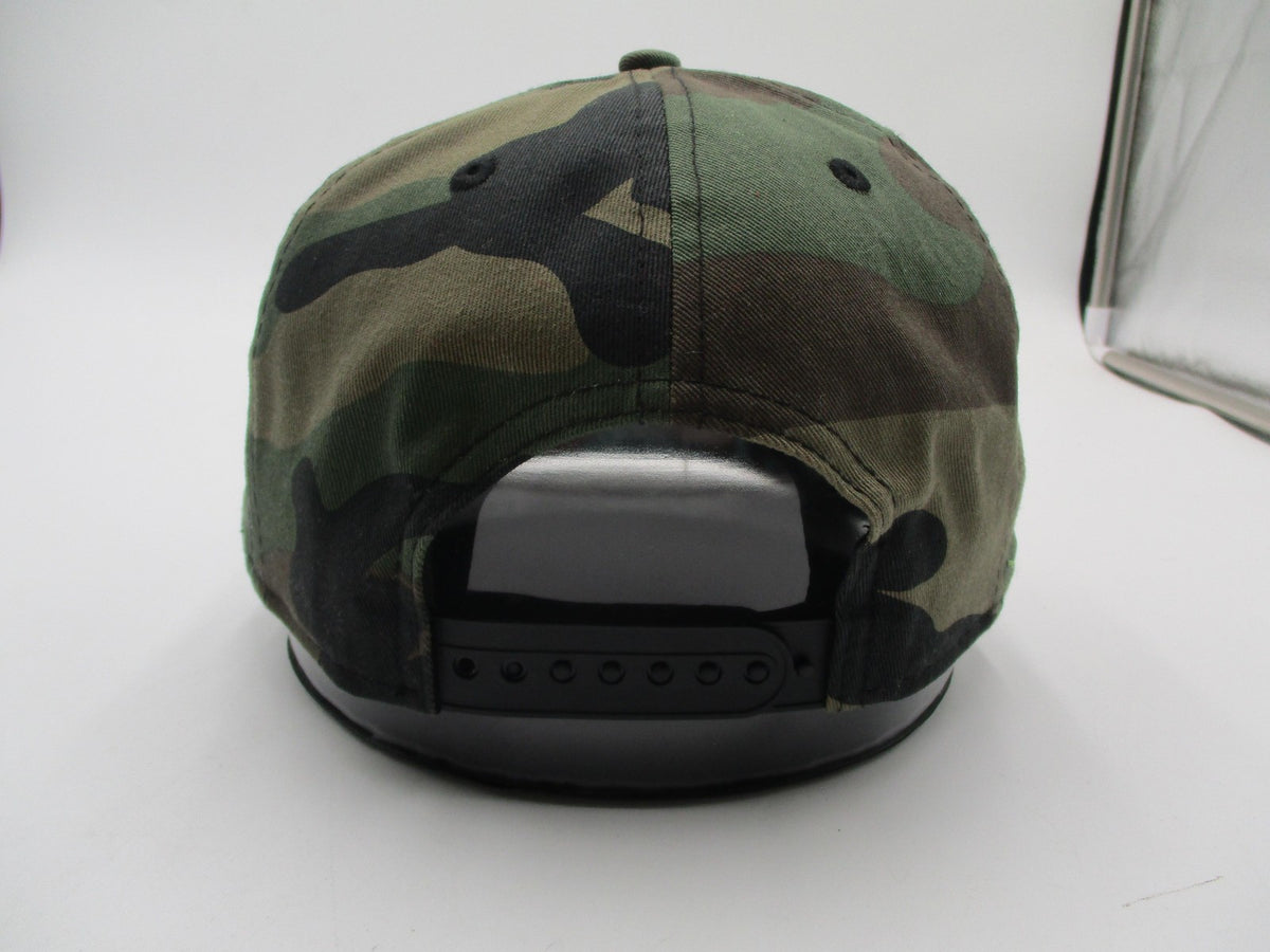 Rich Broke Boy Hat Cap Snap Back Mens One Size Green Camo New Era 9FIFTY Graphic7