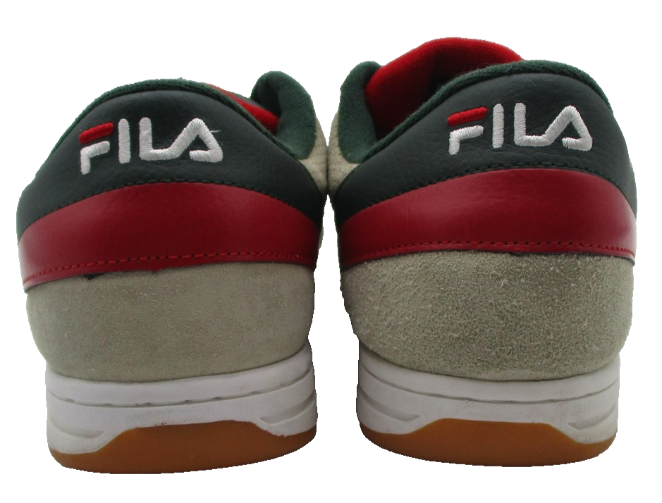 Fila Original Fitness Mens Sz 10.5 Beige Leather LoTop Sneaker 1TM00030898 1Q46