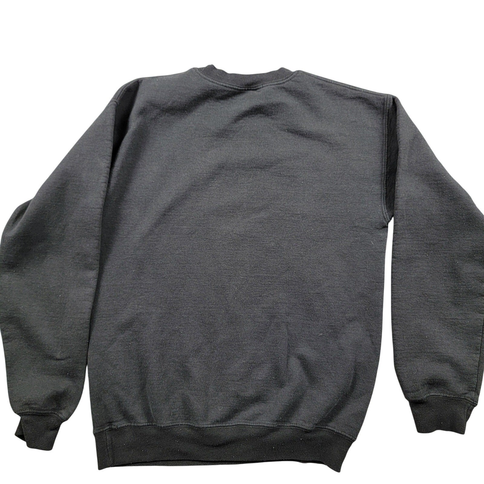 Vintage USMC Men's Black Sweatshirt Longsleeved Sz S