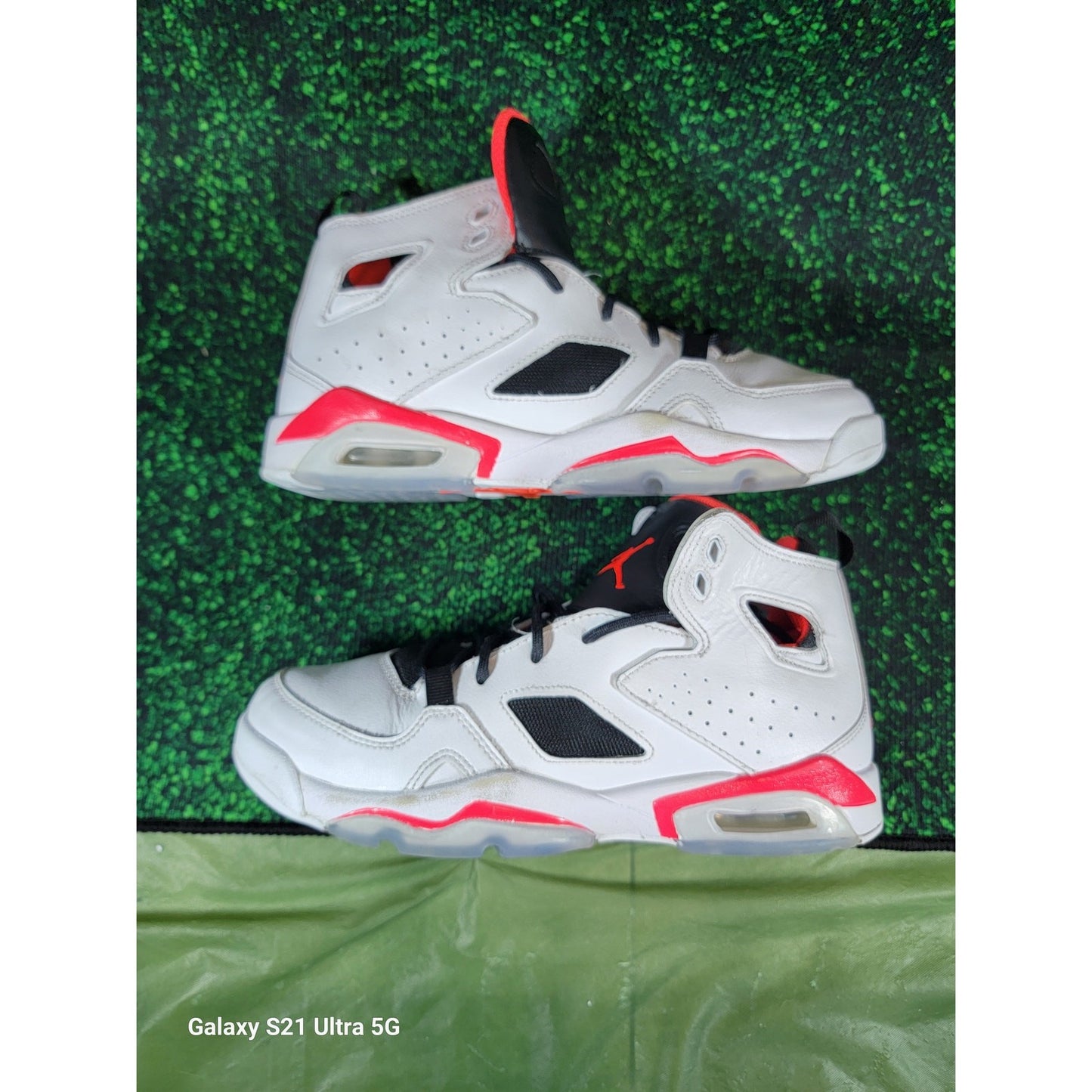 Nike Jordan Flight Club 91 GS 'White Infrared 23' Sz 5.5Y DM16851061