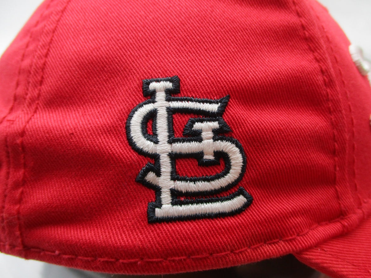 St. Louis Cardinals Hat Cap Strap Back One Size Red MLB Baseball Mens Titleist9