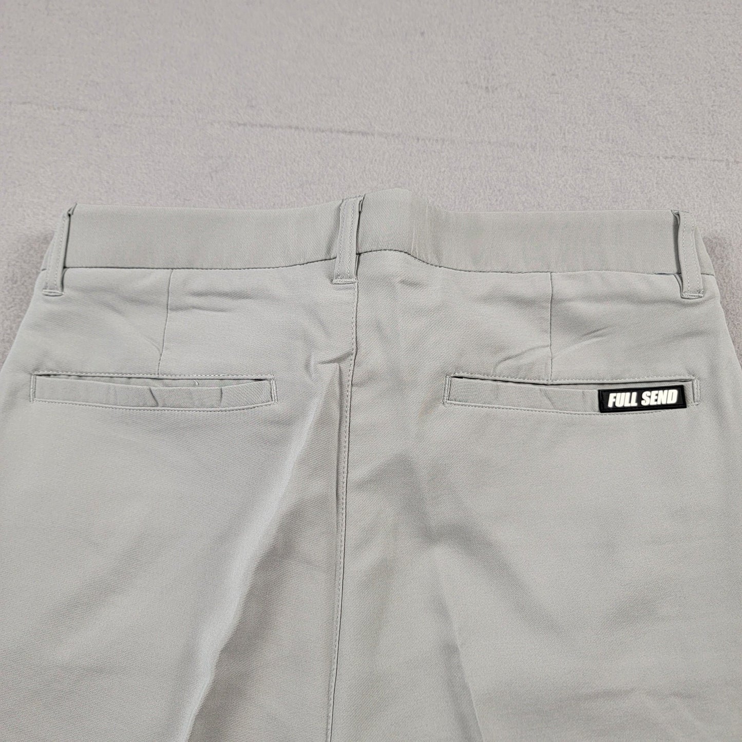 Full Send Nelk Boys Cement Color Golf Pants Size Medium New5