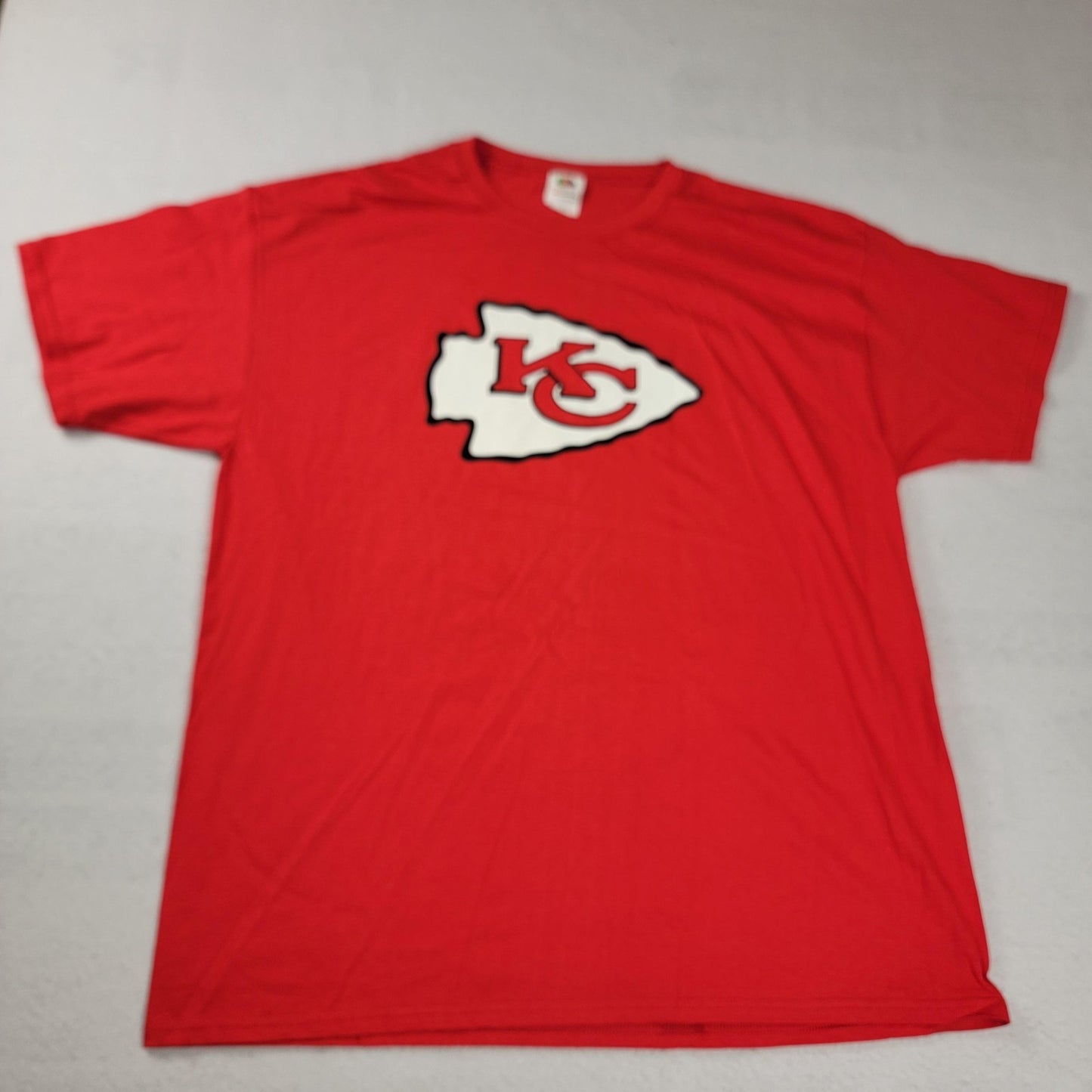 2 Pk Bundle KC Chiefs & Reebok Performance Workout Shirts Men's Sz XL