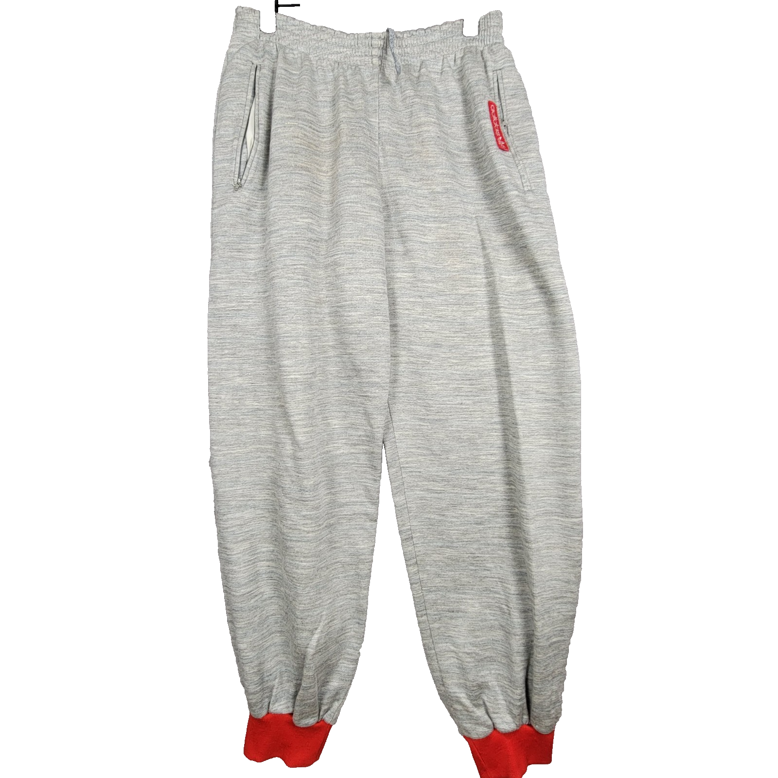 Vintage adidas Argentina Tracksuit Grey Red Logo Sweatshirt & Joggers Sz L